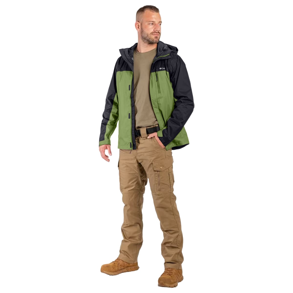 Veste Pouring Adventure II Columbia - Canteen/Black