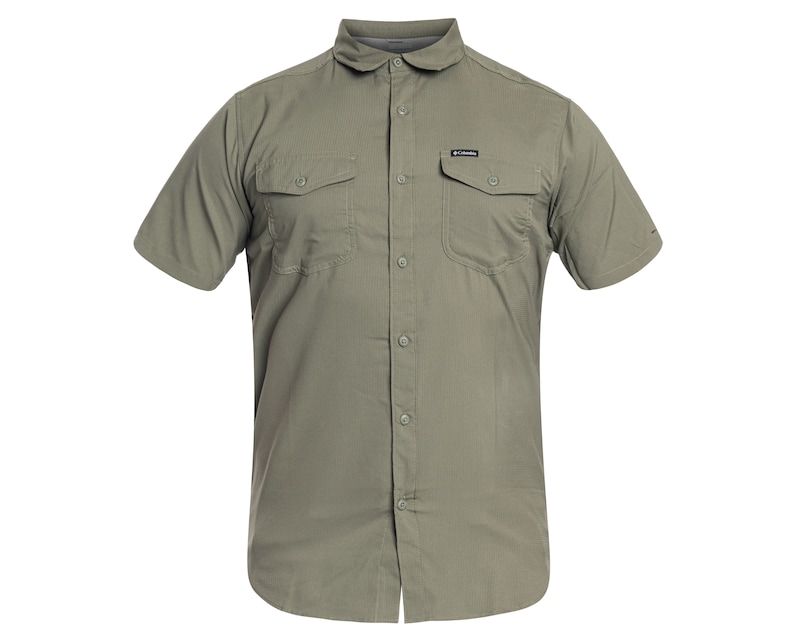 Columbia Rapid Rivers II Chemise à manches courtes pour homme, vichy multicolore fossile, taille M, Vichy multi fossile ancien Columbia Rapid Rivers II Chemise à manches courtes pour homme, vichy multicolore fossile, taille M, Vichy multi fossile ancien