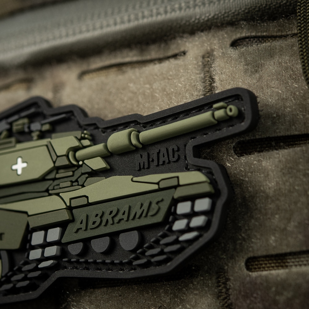 Patch Abrams 3D PVC M-Tac - Olive