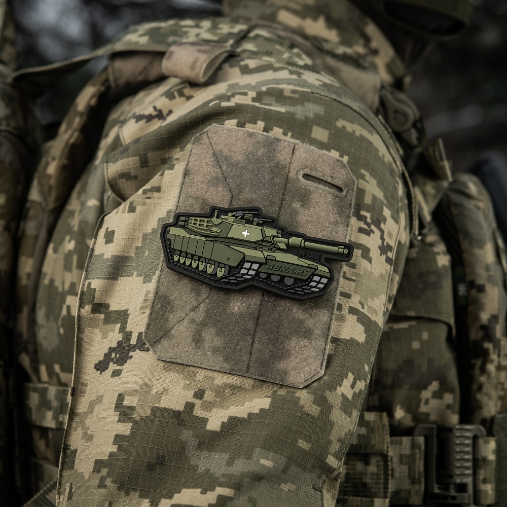 Patch Abrams 3D PVC M-Tac - Olive