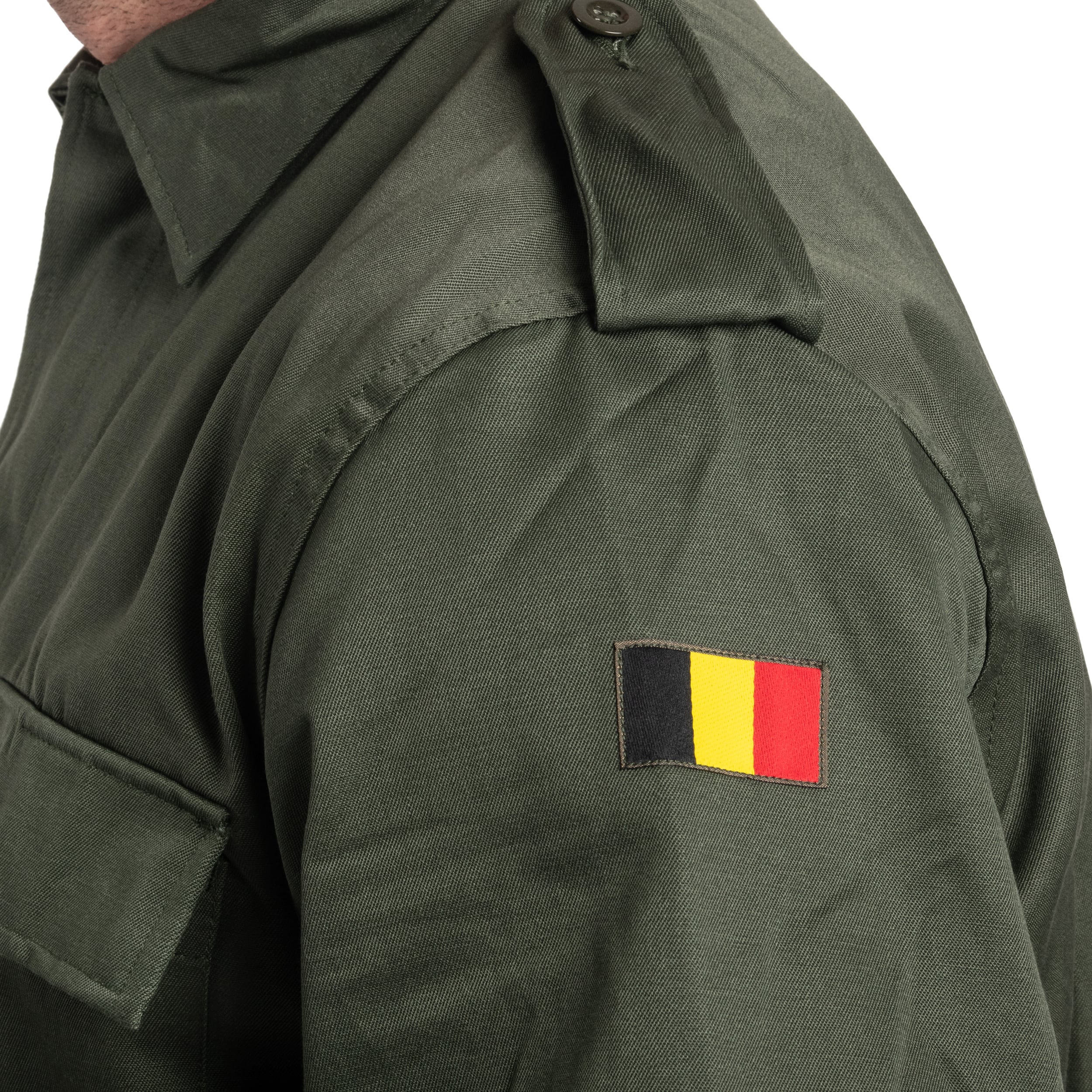 Sweatshirt militaire comme neuf BE BDU Demobil - OD Green