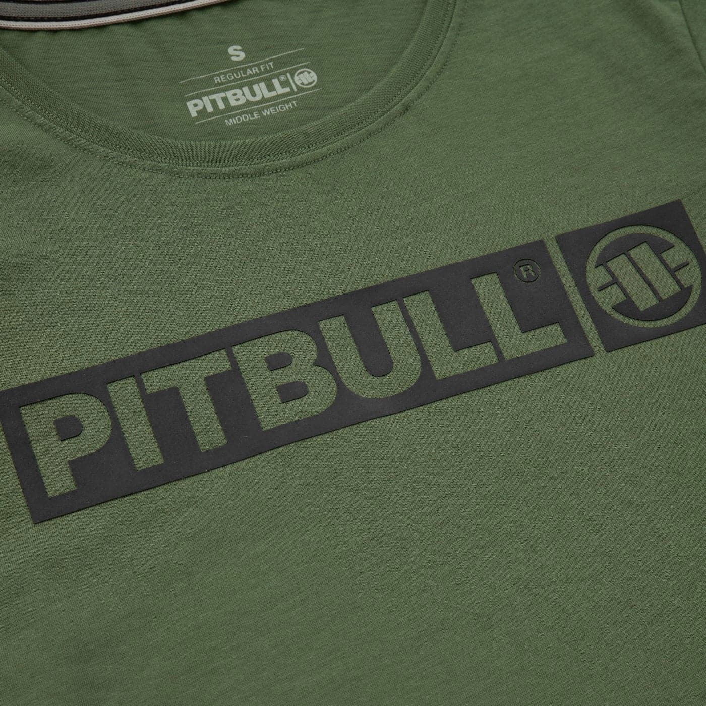 T-shirt pour femmes Hilltop Pitbull West Coast - Olive