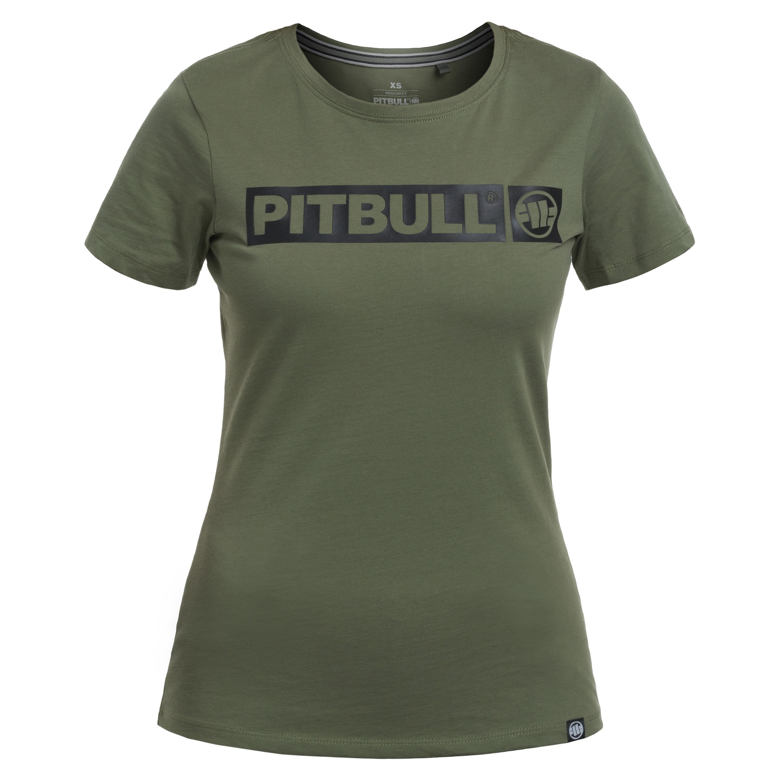 T-shirt pour femmes Hilltop Pitbull West Coast - Olive