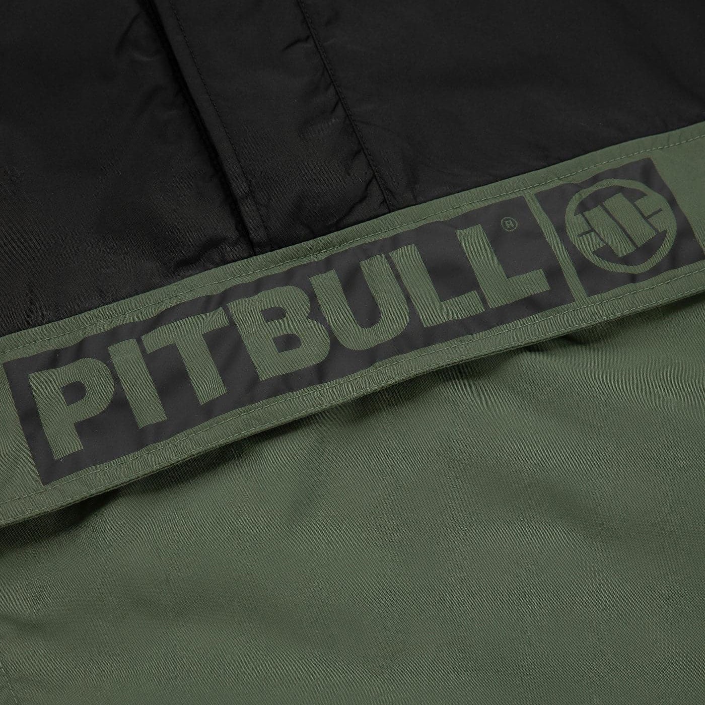 Veste Two Color Kangaroo Pitbull - Black/Olive