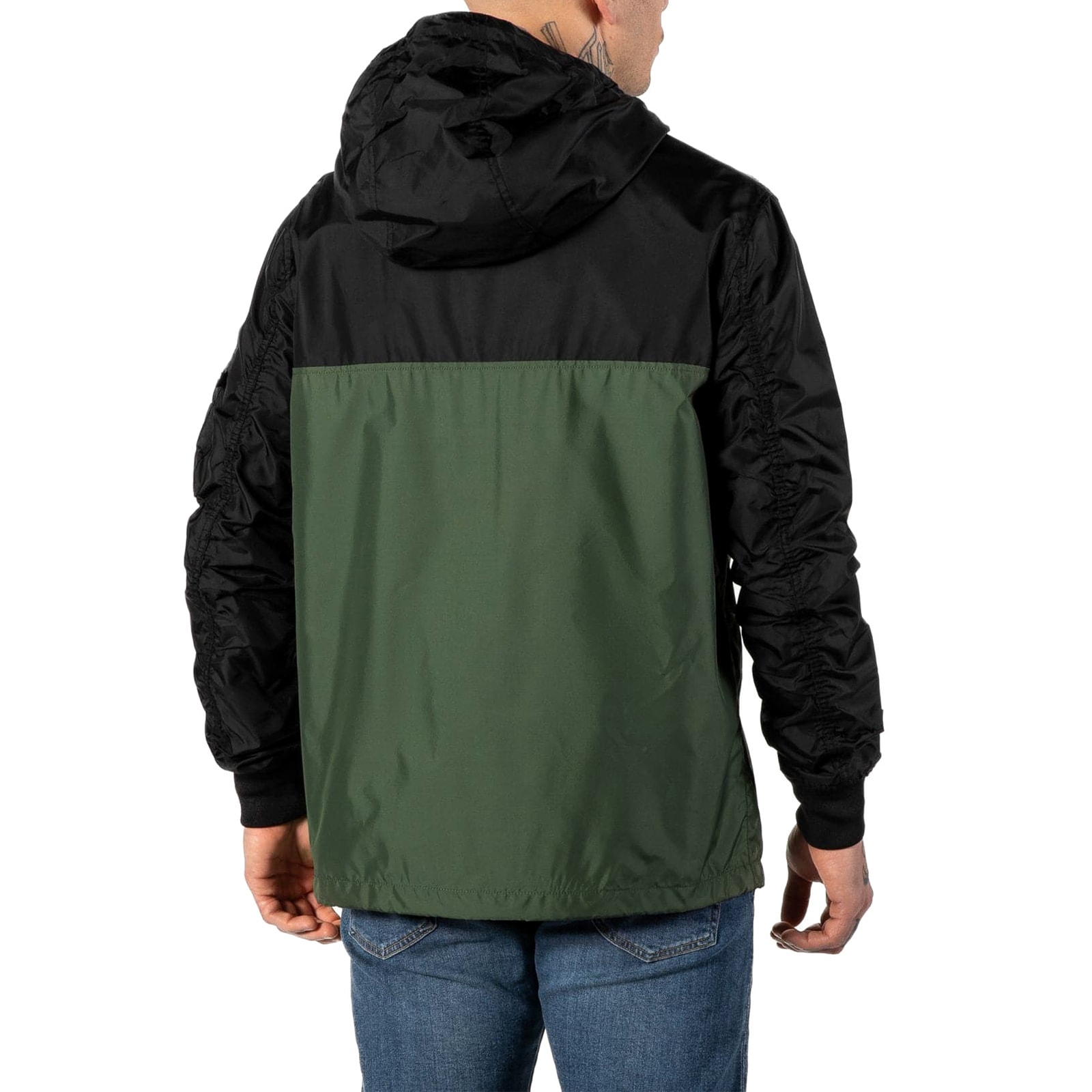 Veste Two Color Kangaroo Pitbull - Black/Olive