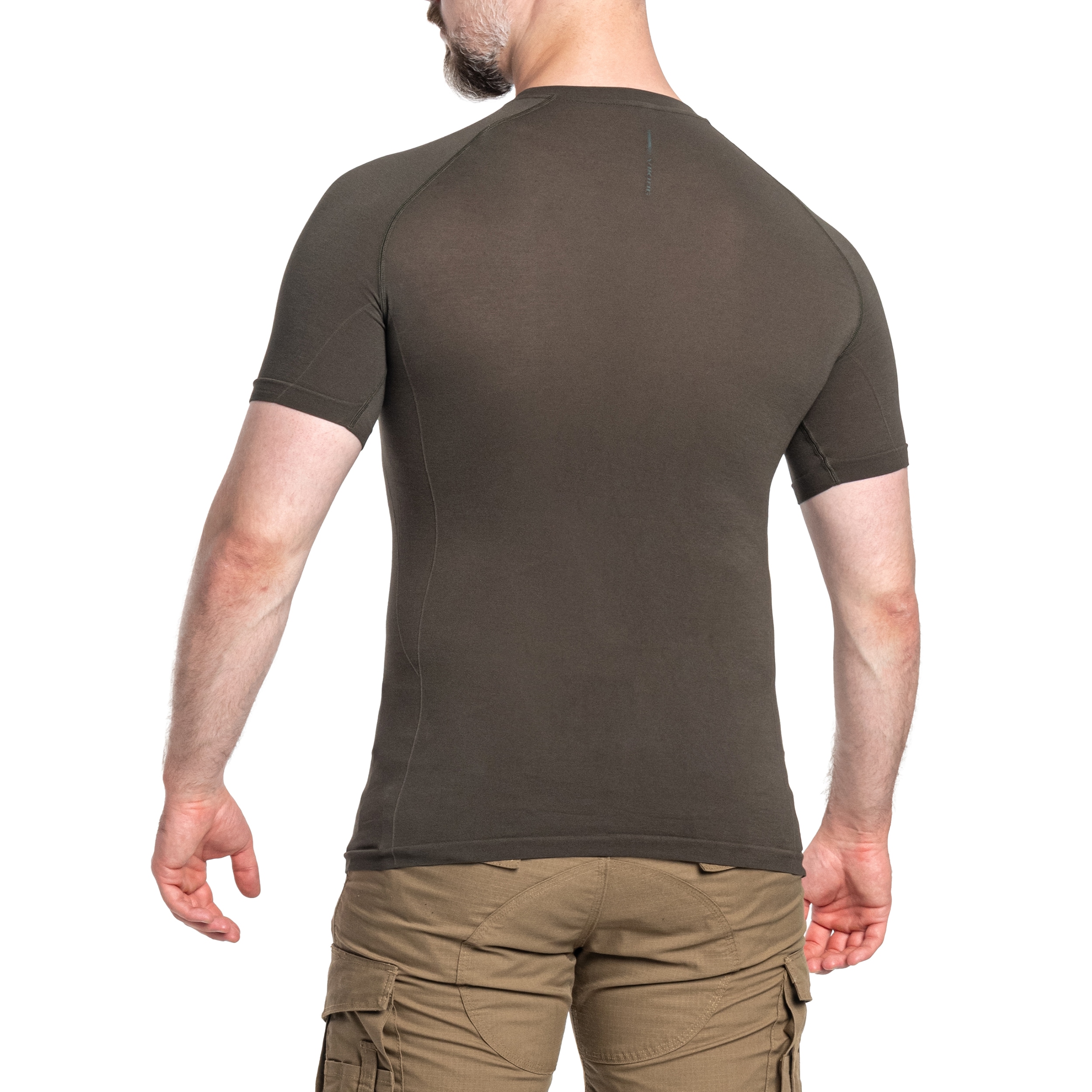 T-shirt thermique Lockness Short Sleeve Viking - Green