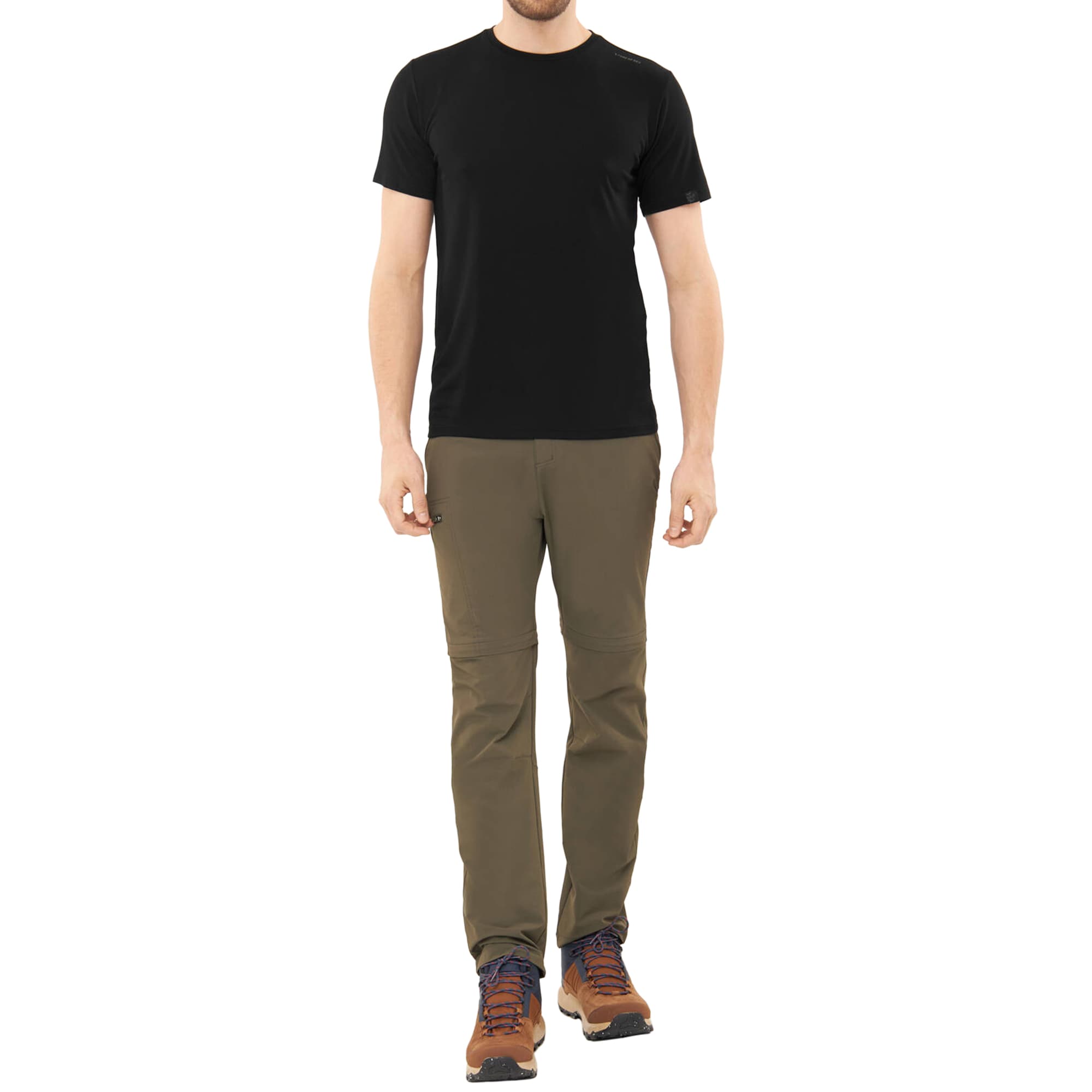 T-shirt Lenta Bamboo Light Viking - Black