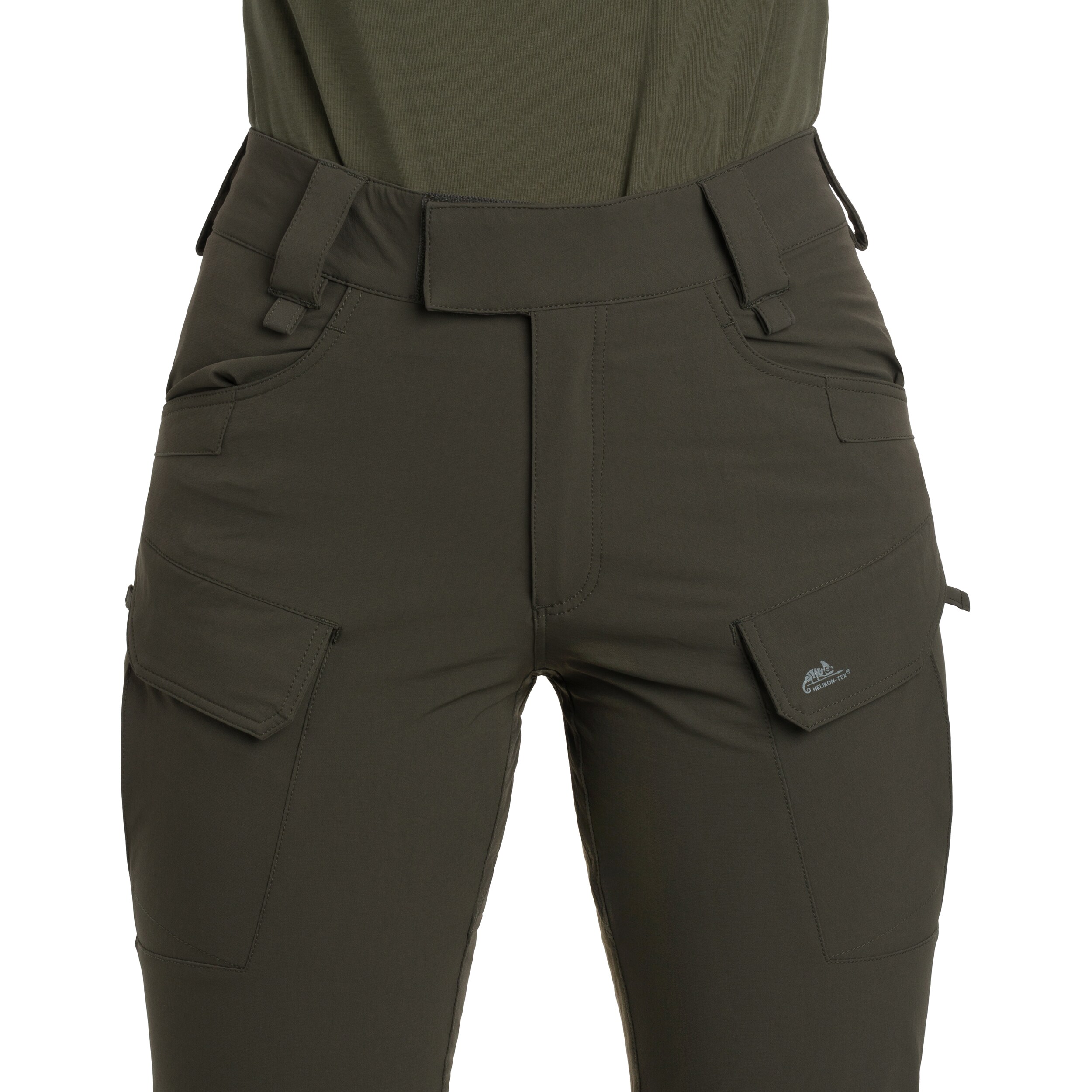 Pantalon pour femmes OTP VersaStretch Helikon - Taiga Green