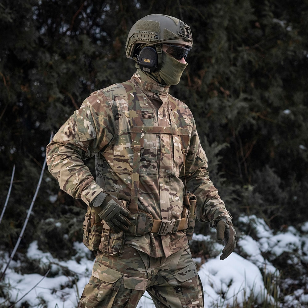 Bretelles Elite pour ceinture tactique M-Tac - MultiCam