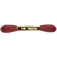 Corde de parachute Minicord 15 m M-Tac - Black/Red