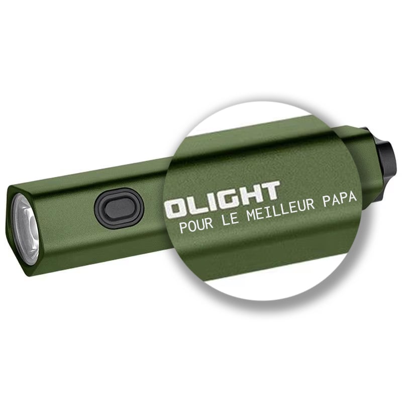 Lampe de poche Diffuse 700 lumens Olight - OD Green 