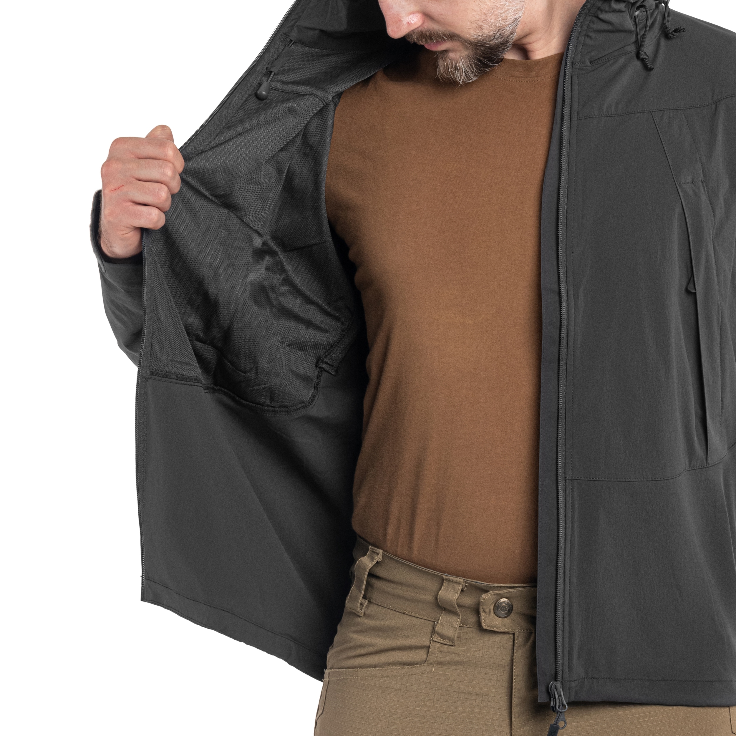 Veste Trooper StormStretch Softshell MK2 Helikon - Shadow Grey
