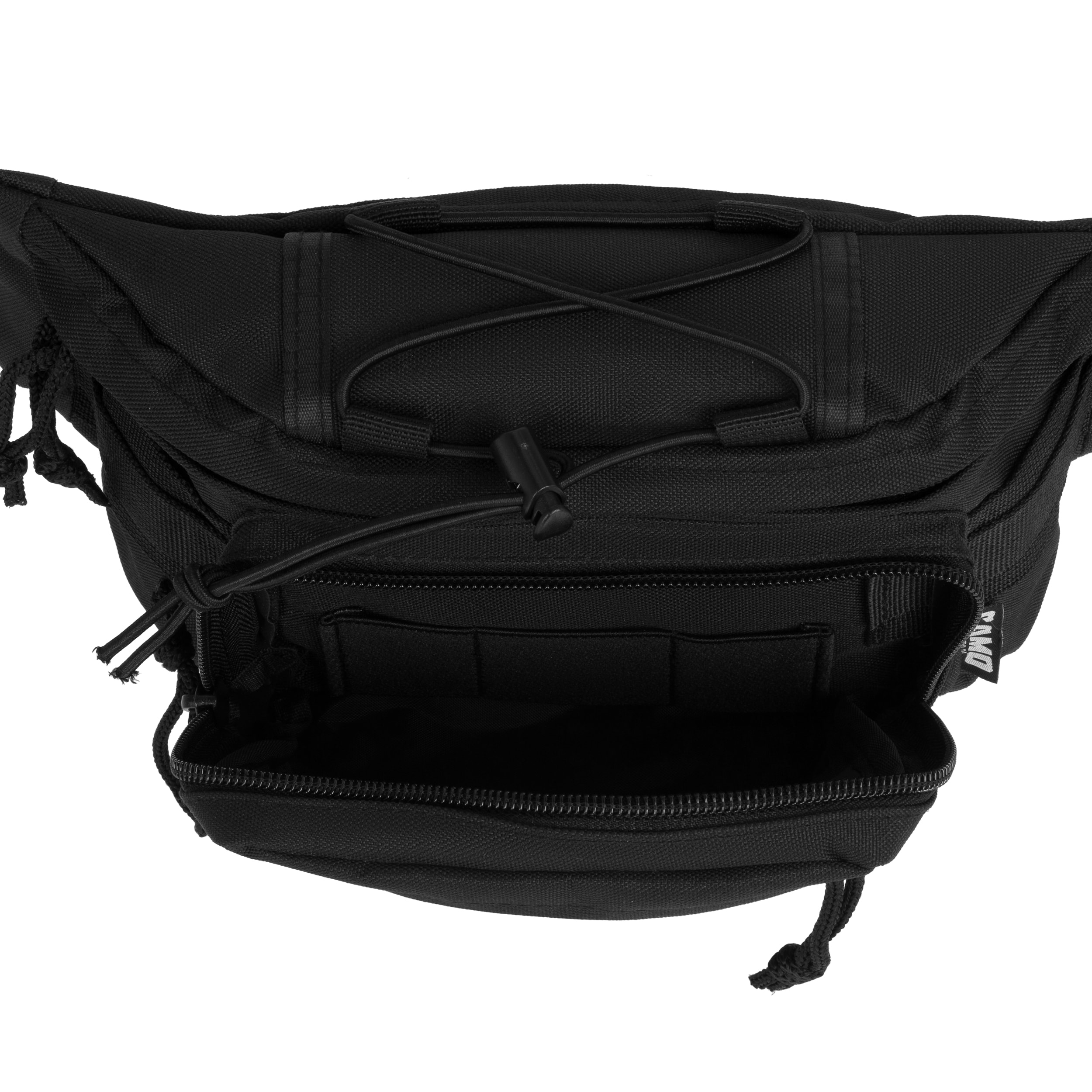 Sac à hanche Kangoo 3 L Camo Military Gear - Black