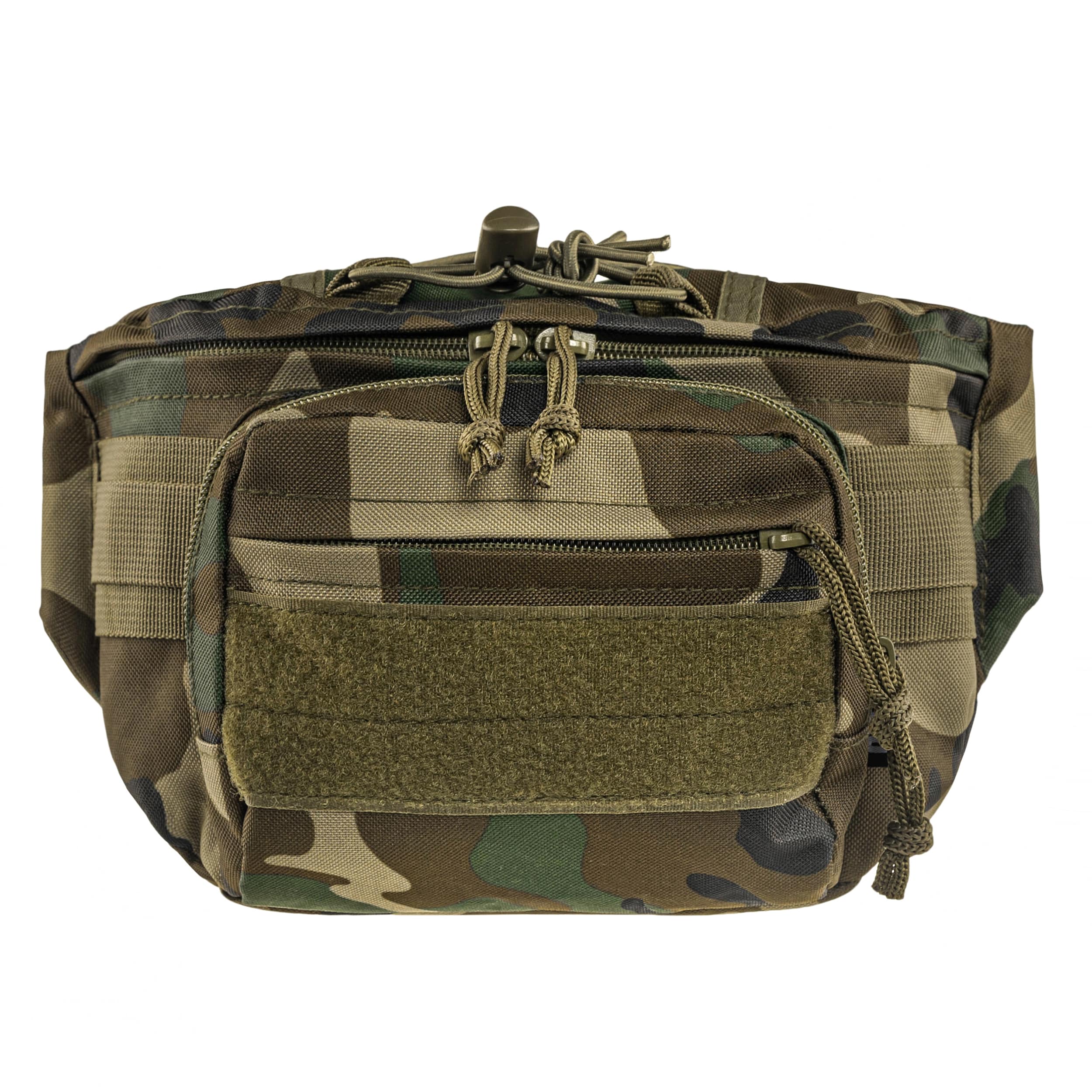 Sac à hanche Kangoo 3 L Camo Military Gear - Woodland