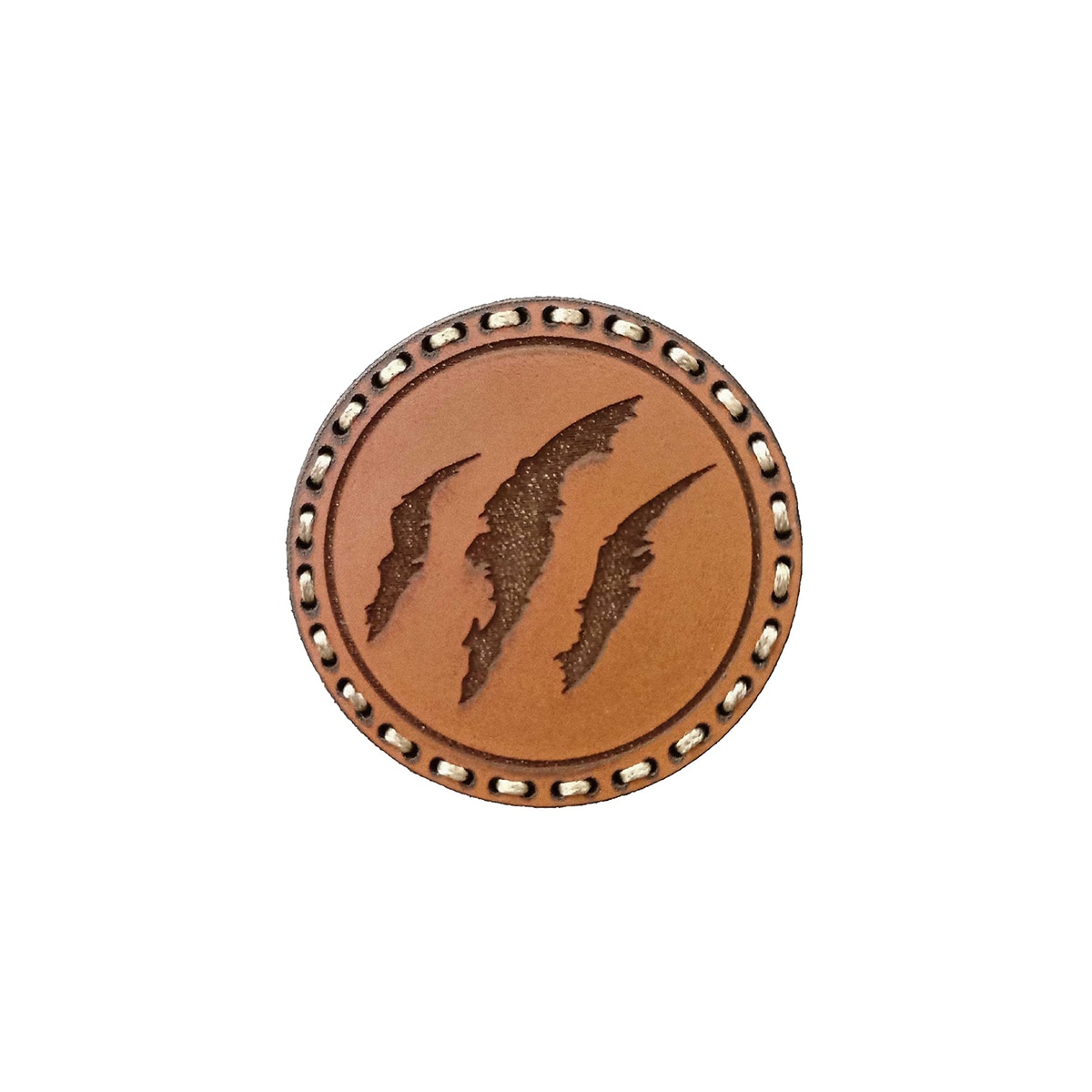 Patch en cuir Tigerwood - Light Brown