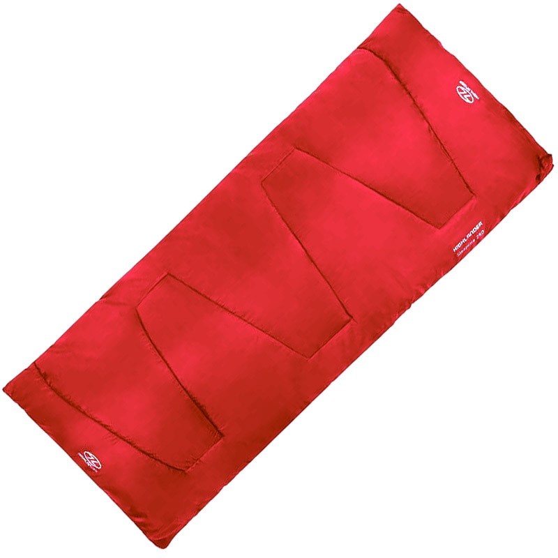 Sac de couchage Outdoor Sleepline Envelope 250 Highlander - Red