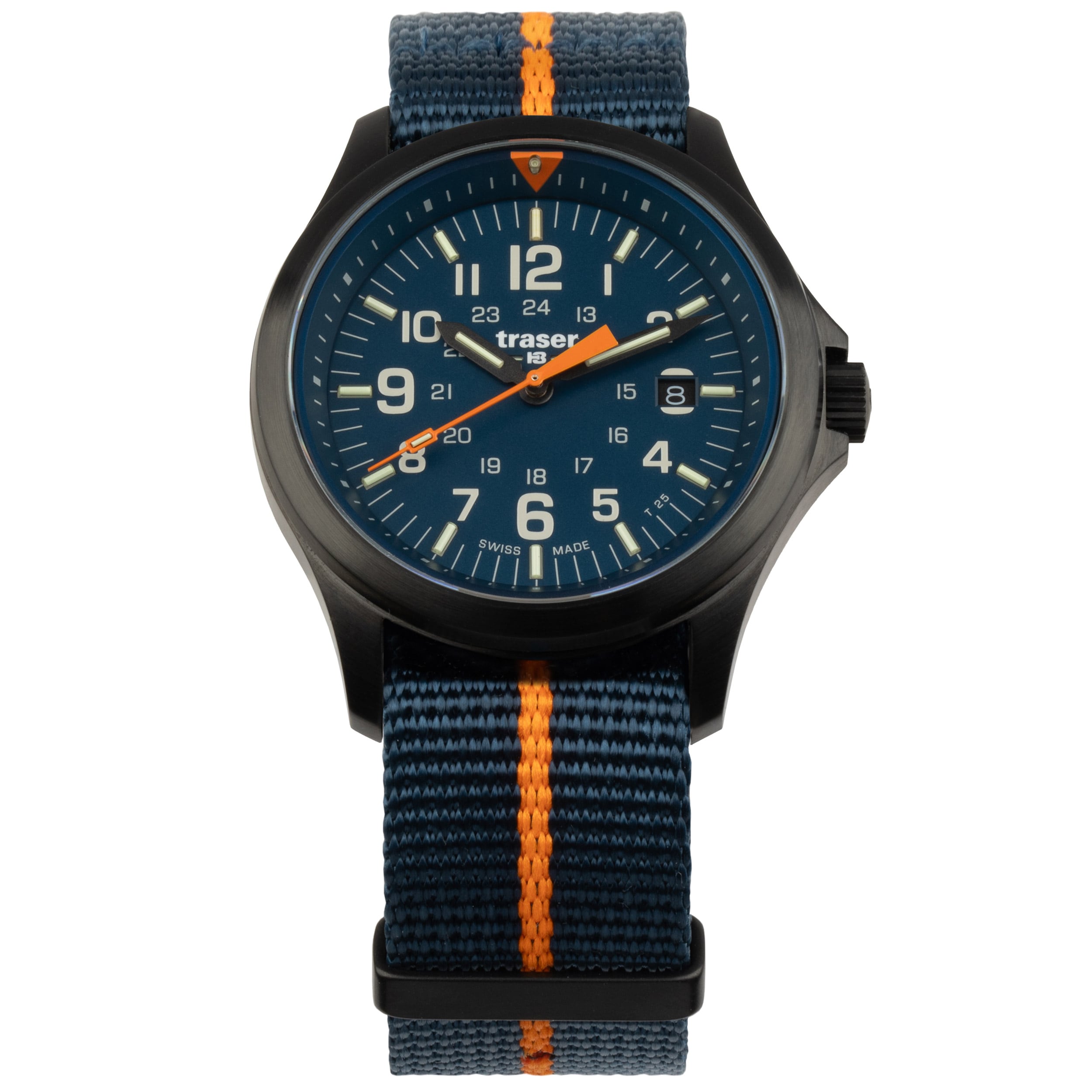 Montre P67 Officer Pro TS Traser - Blue/Orange