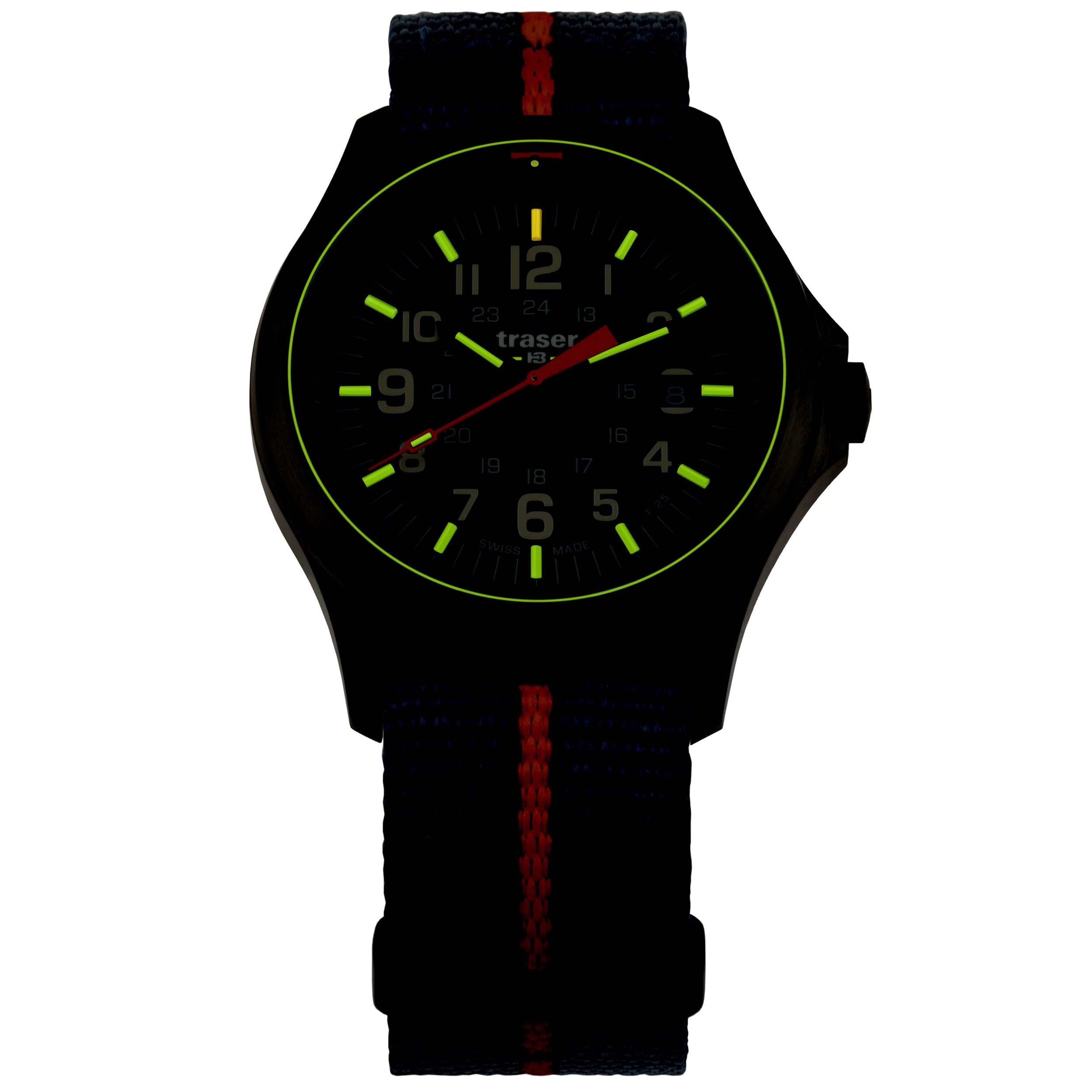 Montre P67 Officer Pro TS Traser - Blue/Orange