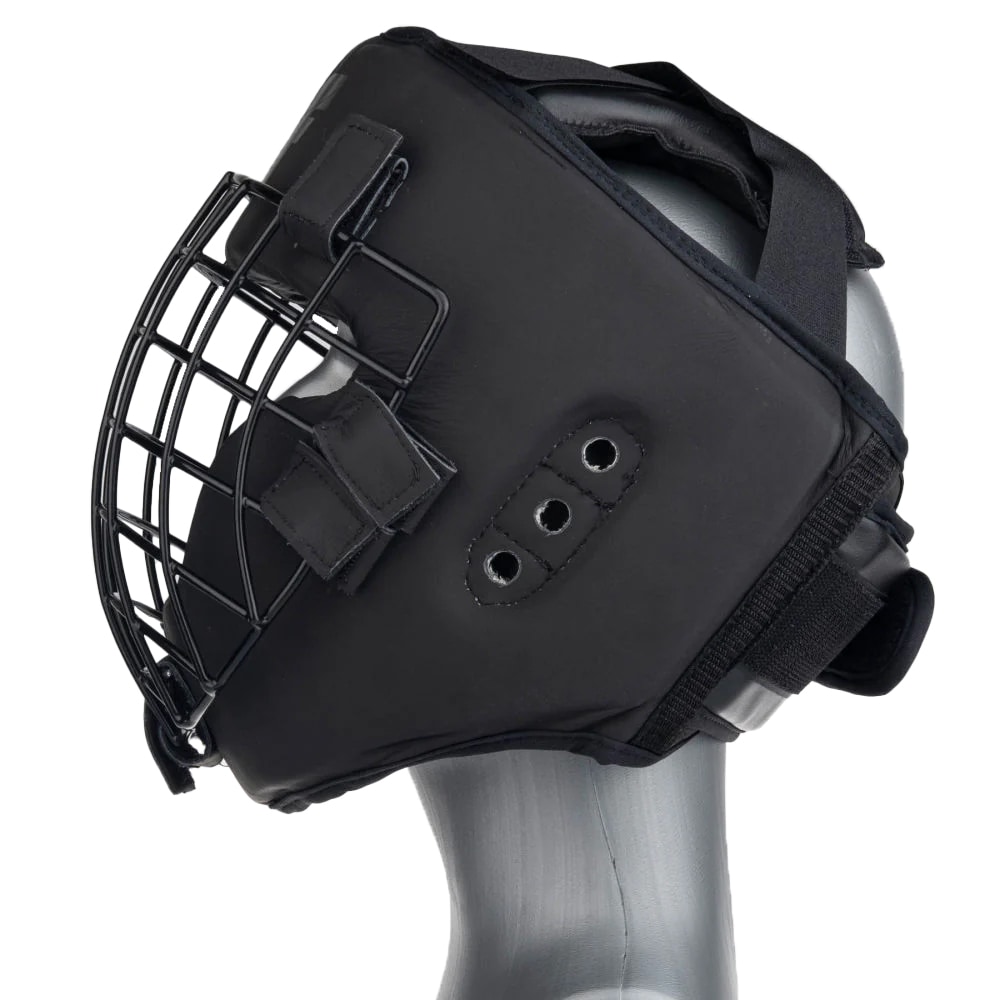 Casque de boxe Shock Head Guard Fighter - Black