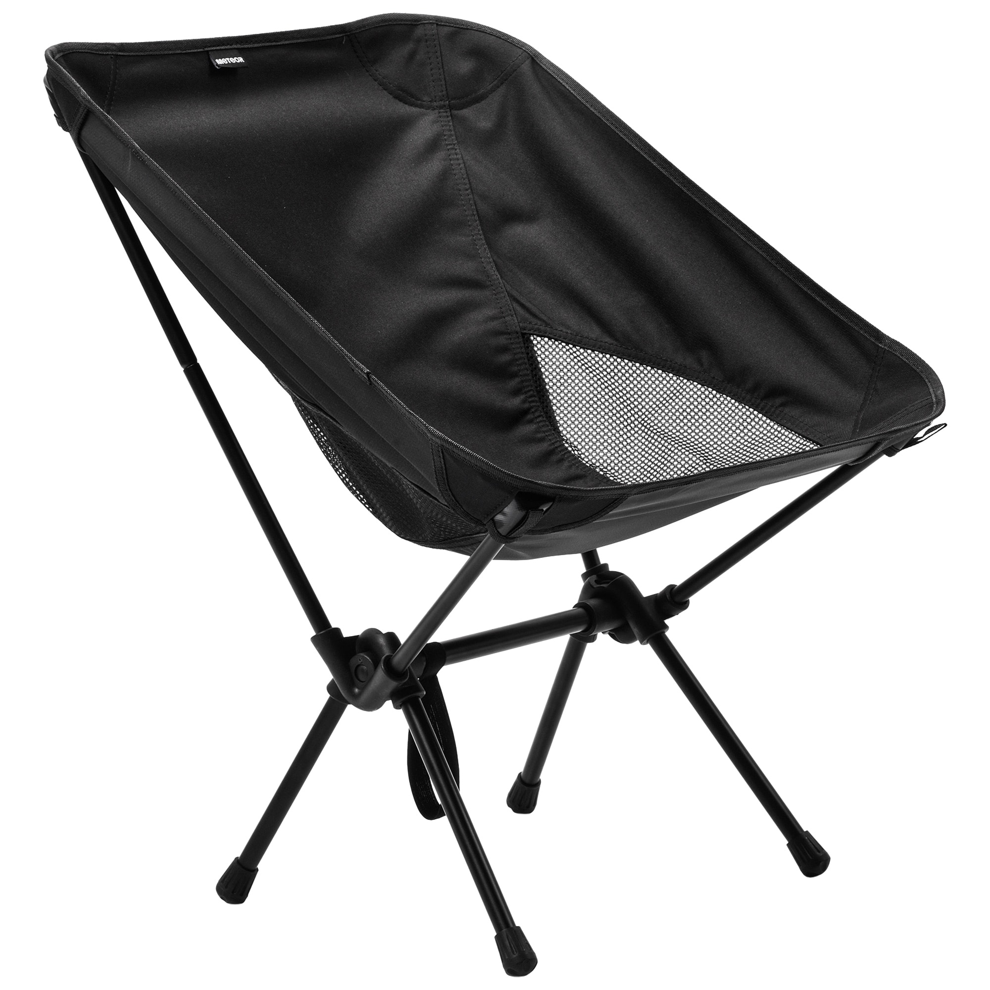 Chaise touristique pliable Schelp Meteor - Black