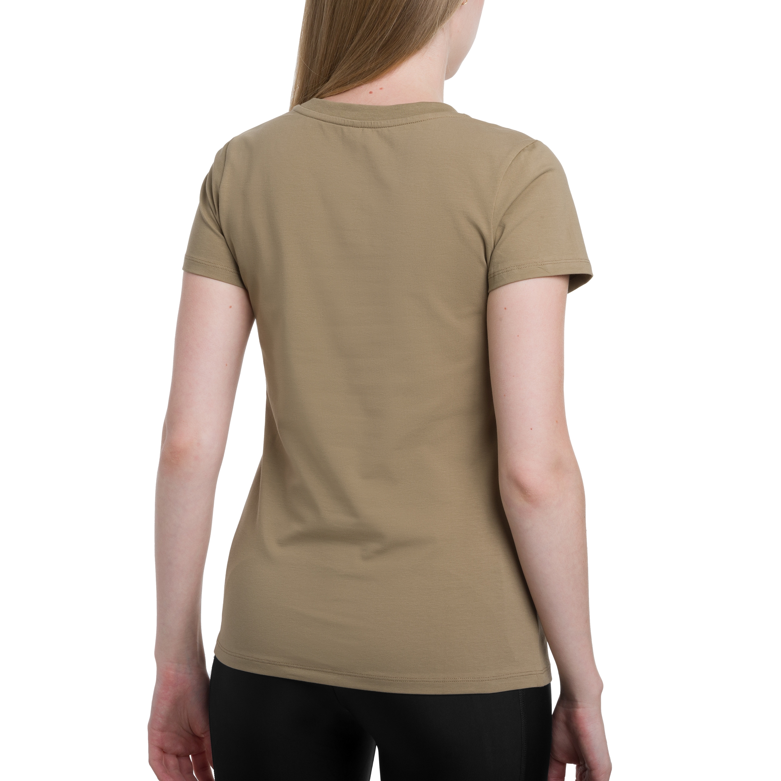 T-shirt pour femmes en coton bio Slim Helikon - Khaki