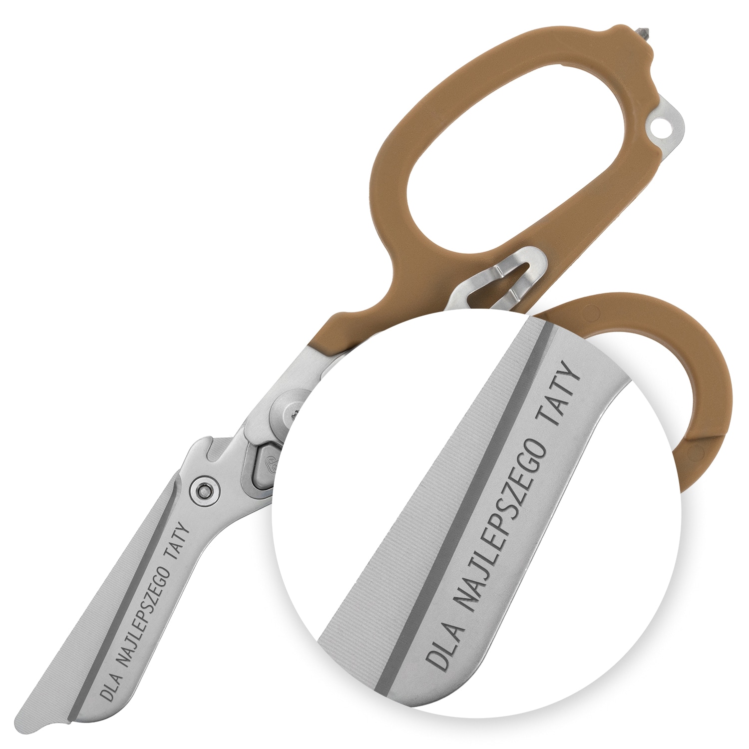 Multitool Raptor Rescue Tan Leatherman avec étui Utility