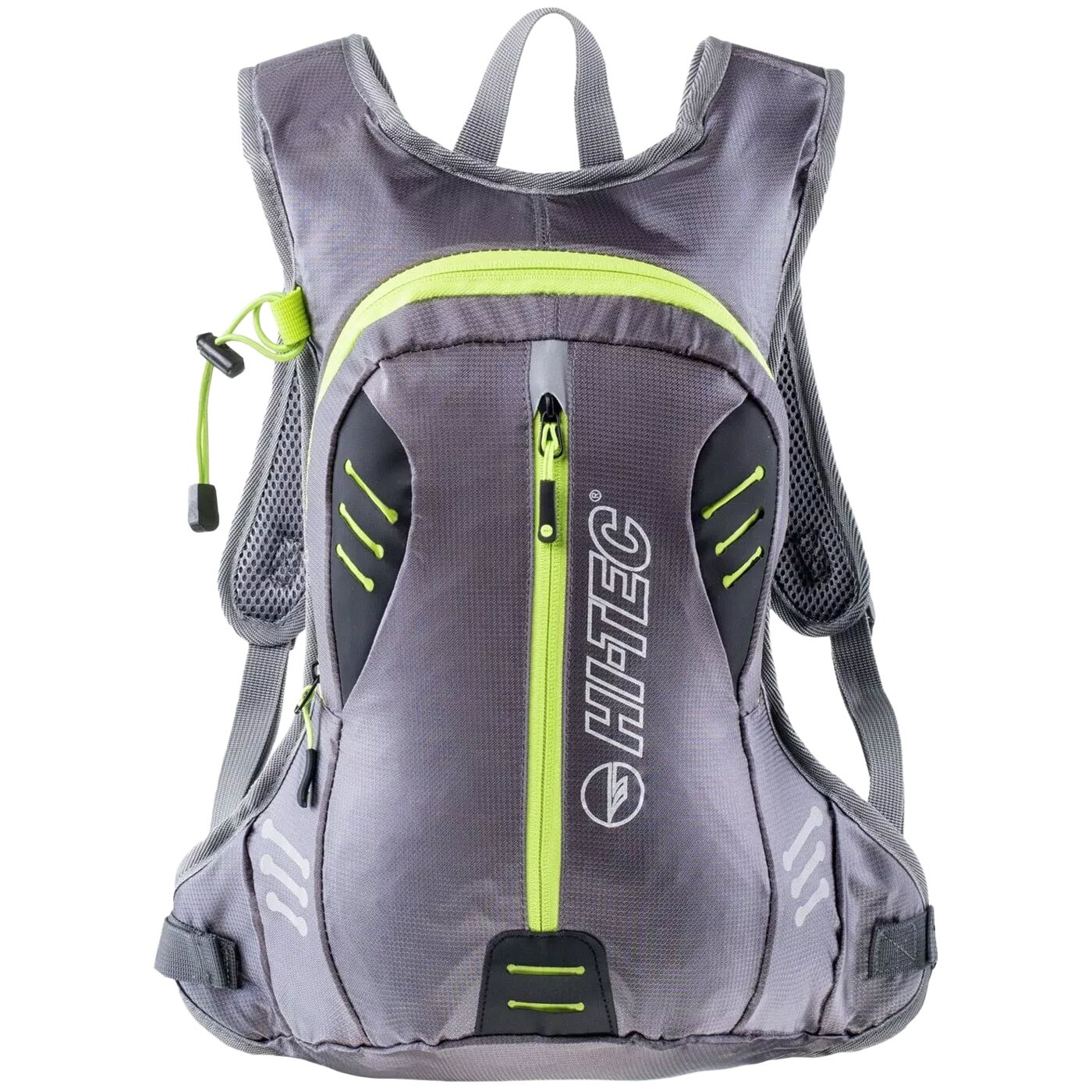 Sac à dos Ivo 6 L Hi-Tec - Steel Grey/Lime Punch/High Rise 