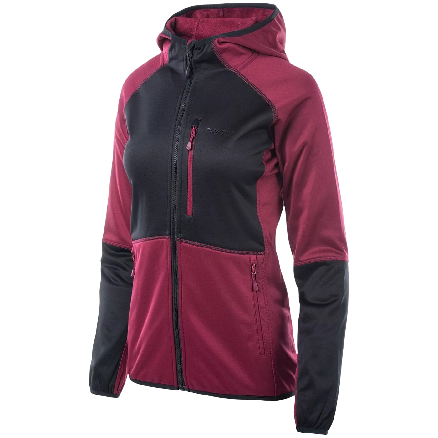 Polaire pour femmes Lady Camila Hi-Tec - Beet Red/Anthracite