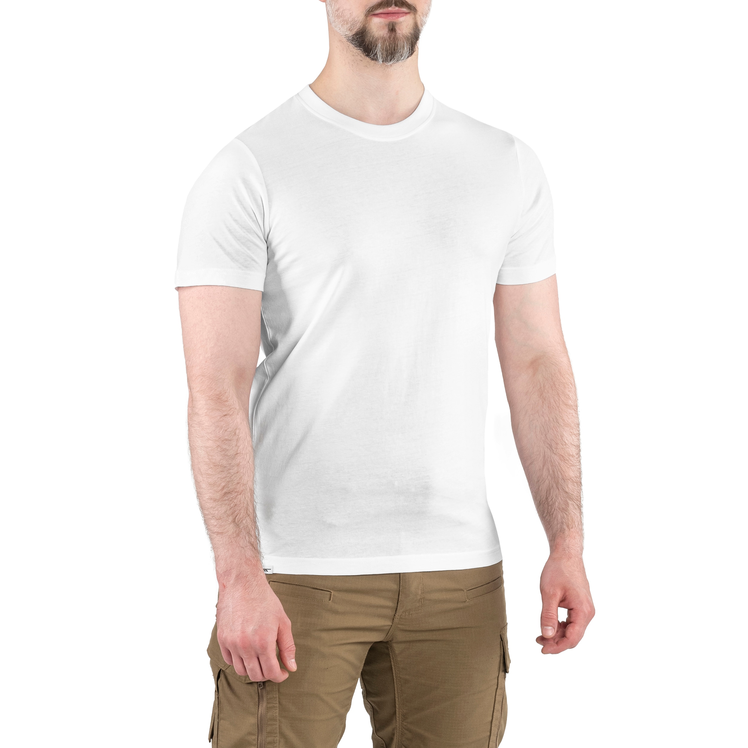 T-shirt Plain Hi-Tec - White