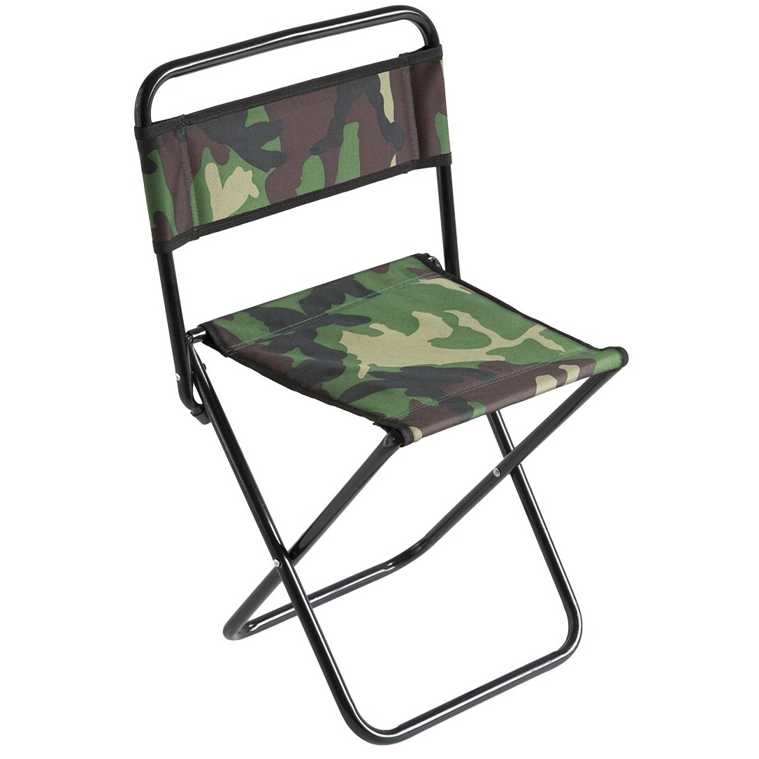 Chaise touristique pliable avec dossier Mikado 004 - Camouflage