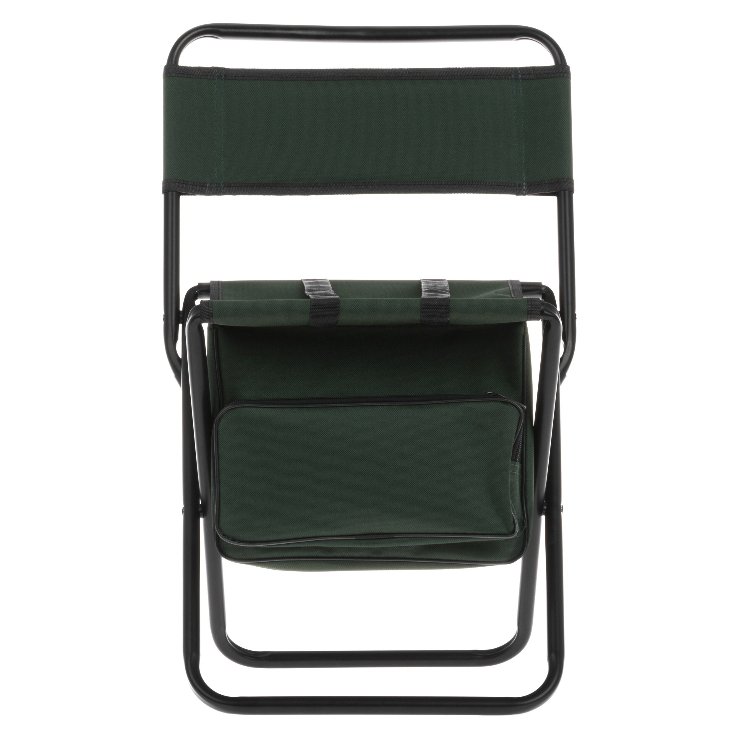 Chaise touristique pliable avec dossier et sac Mikado - Green