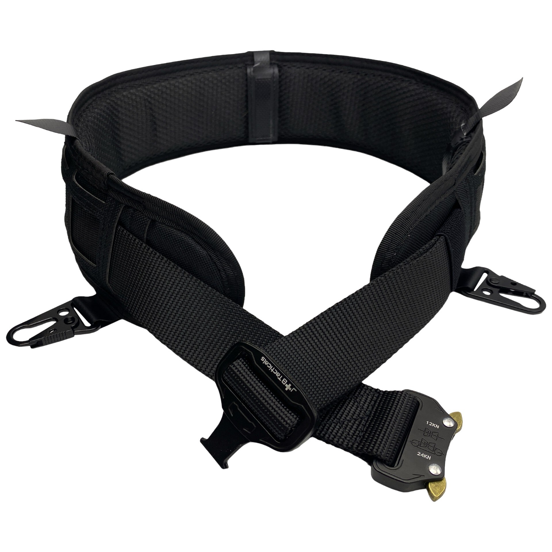 Ceinture tactique de tir MOLLE Laser Cut JB Tacticals - Black