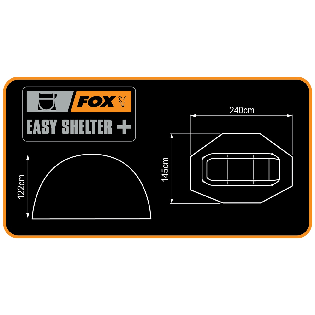 Tente 1-personne Easy Shelter+ FOX