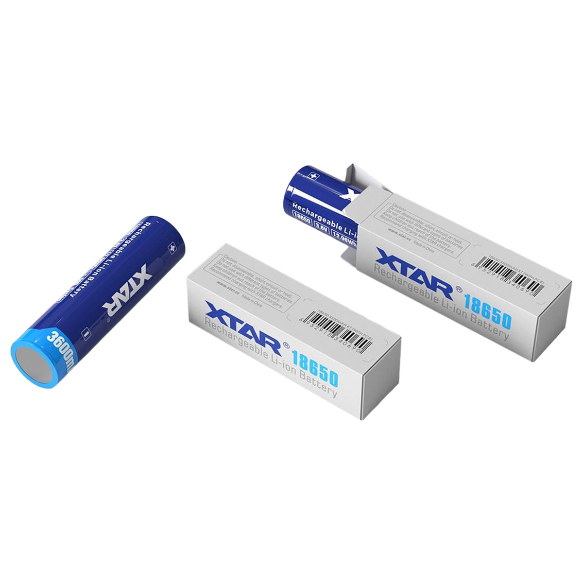 Batterie 3,6 V 18650 3600 mAh Xtar 