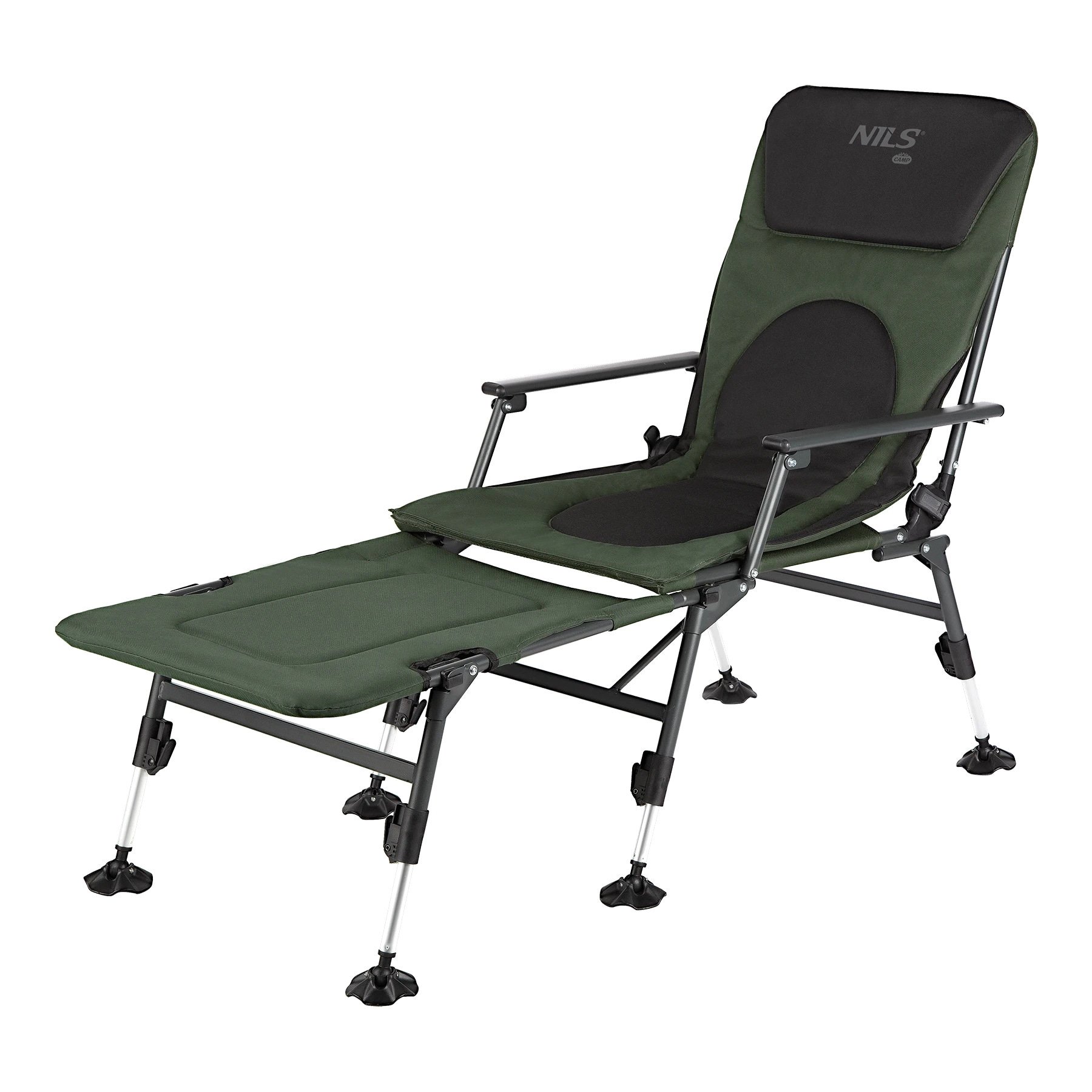 Chaise touristique avec support pour les pieds NC1802 Nils Camp 