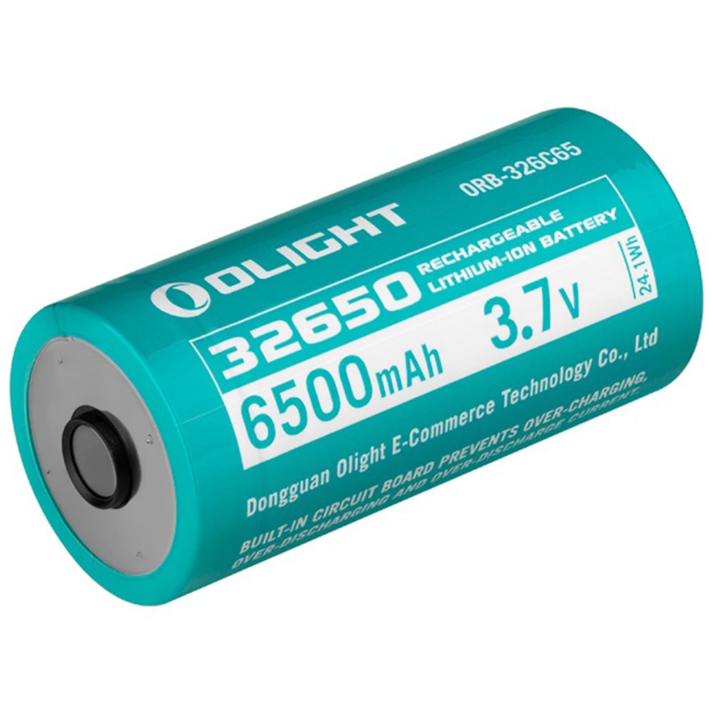 Batterie 3,7V Olight pour lampes de poche Marauder Mini 6500 mAh 