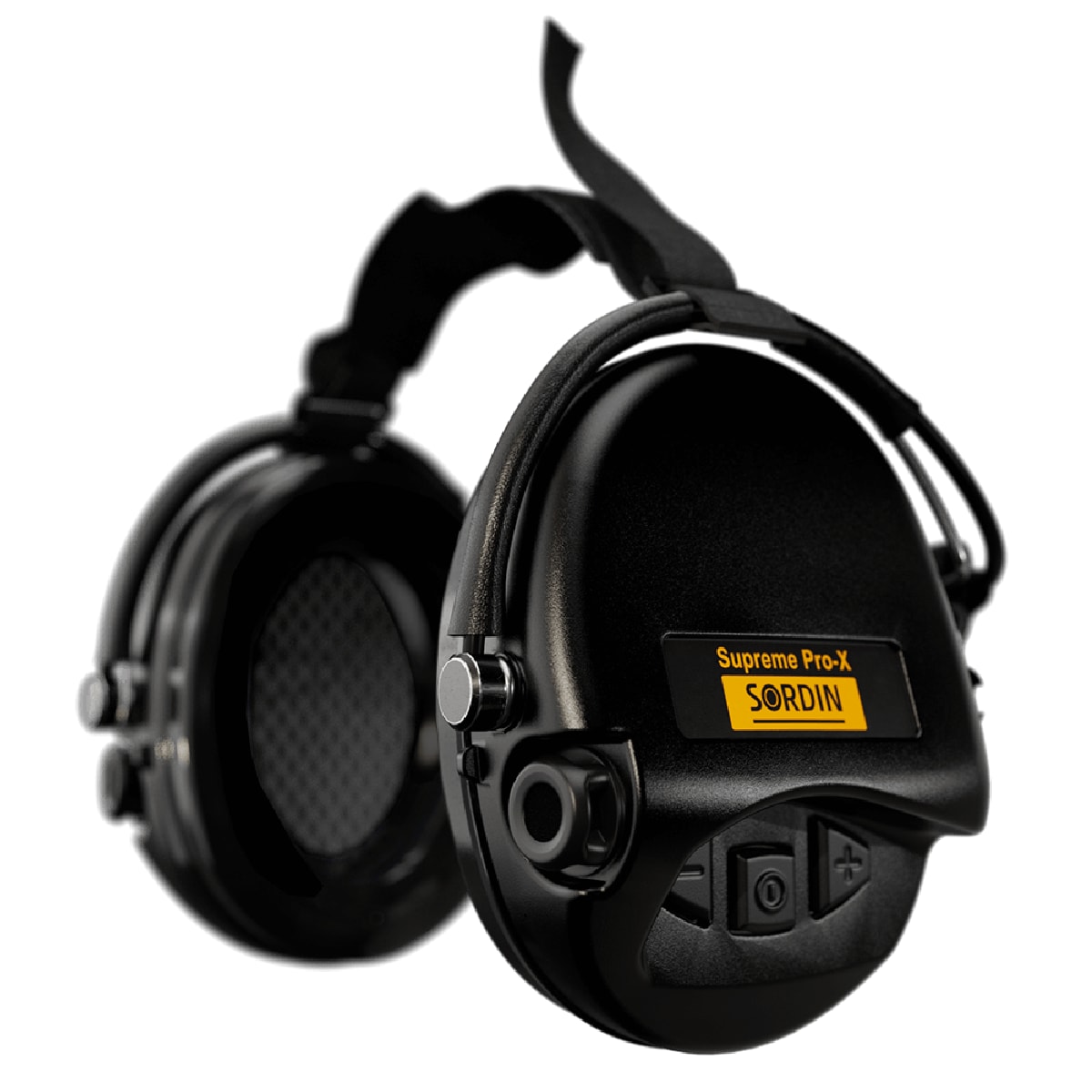 Protecteurs auditifs actifs Supreme Pro-X Gel Neckband Sordin - Black