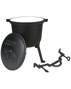 Chaudron en fonte émaillée 2w1 5 L Rossner Chaudron en fonte émaillée 2w1 5 L Rossner