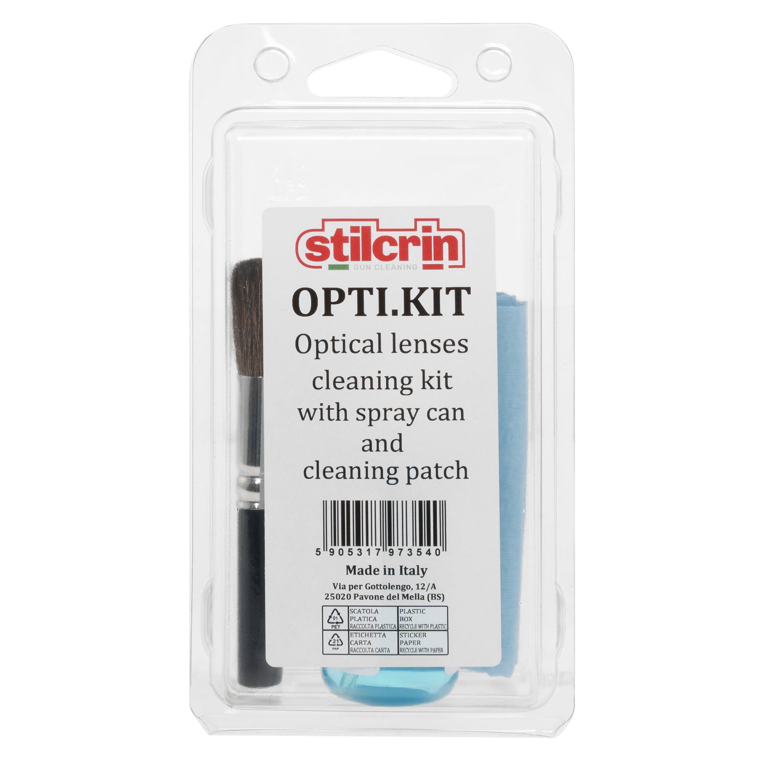 Accessoires pour le nettoyage d'optiques Stil Crin