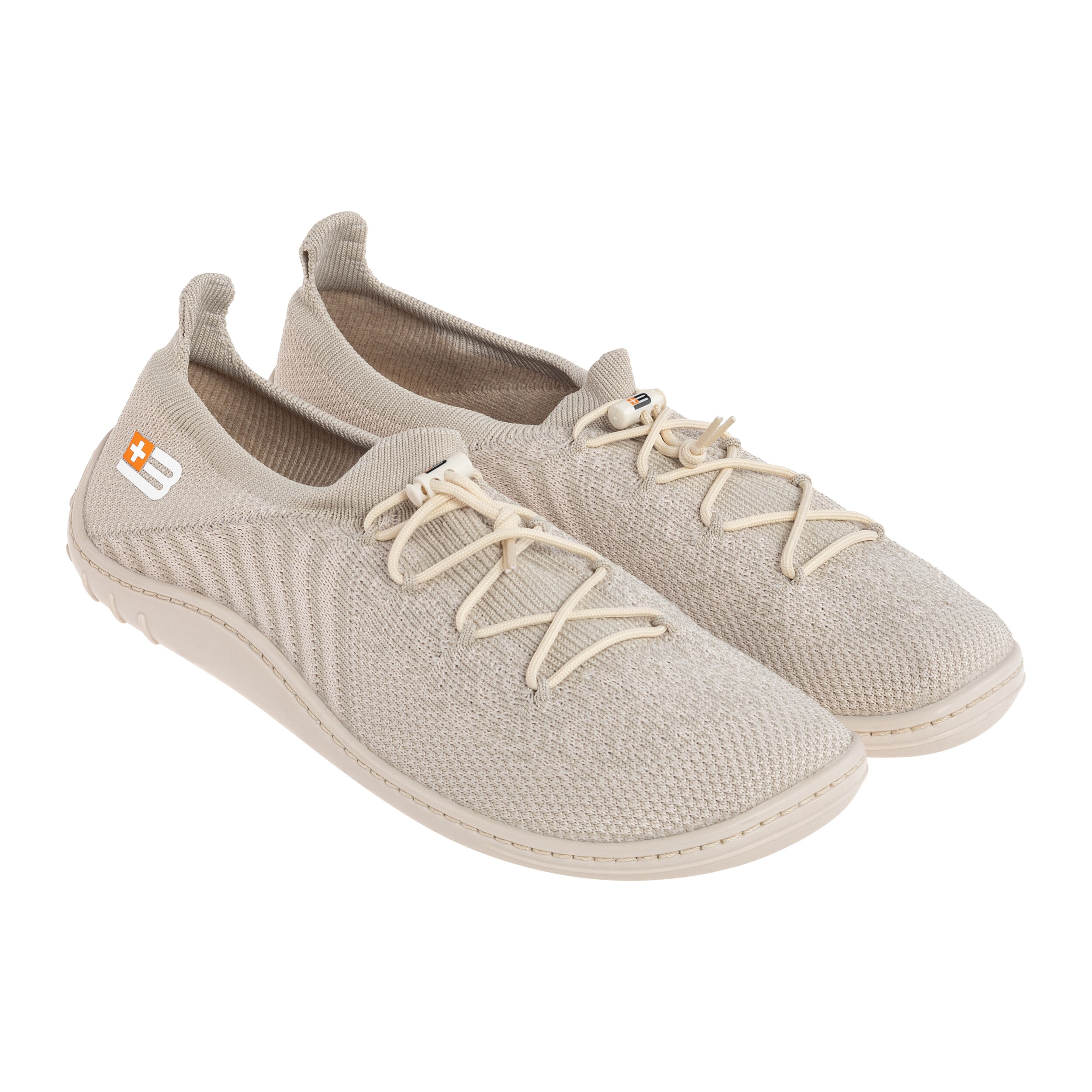 Chaussures pour femmes Barefoot Merino Brubeck - Crémeux