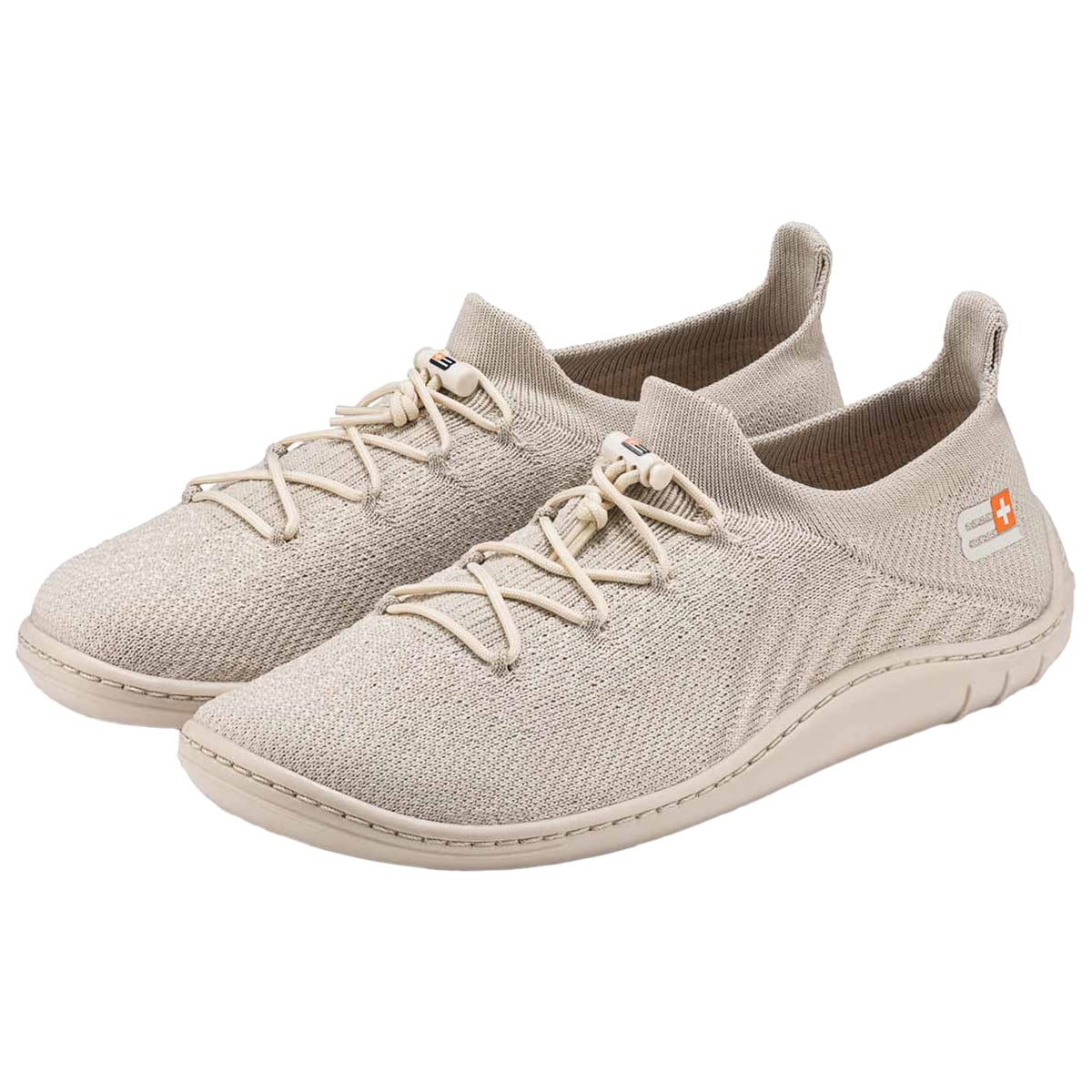 Chaussures pour femmes Barefoot Merino Brubeck - Crémeux