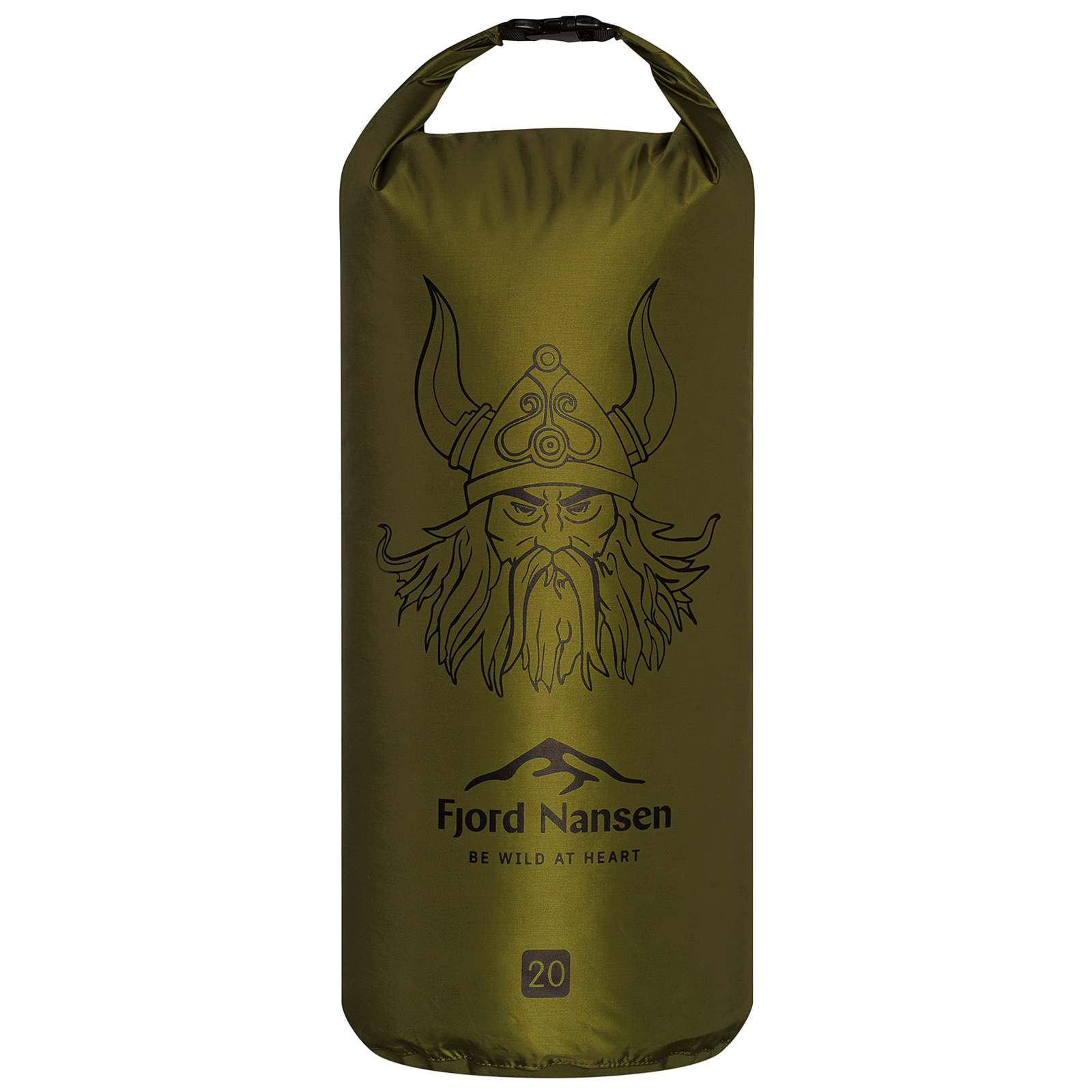 Sac imperméable Dry Bag Light 20 L Fjord Nansen - Forrest Green