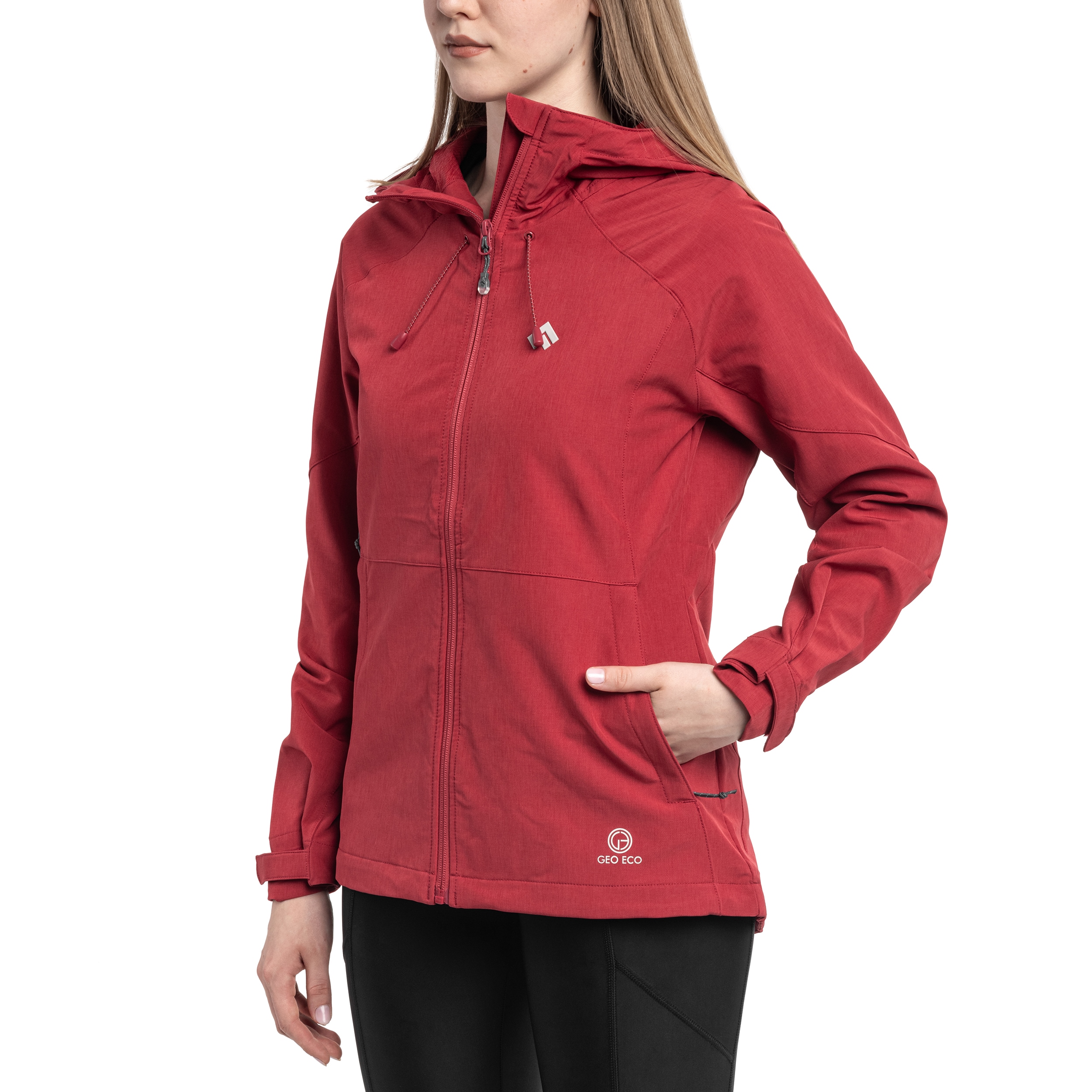 Veste pour femmes Softshell Majadita Alpinus - Raspberry