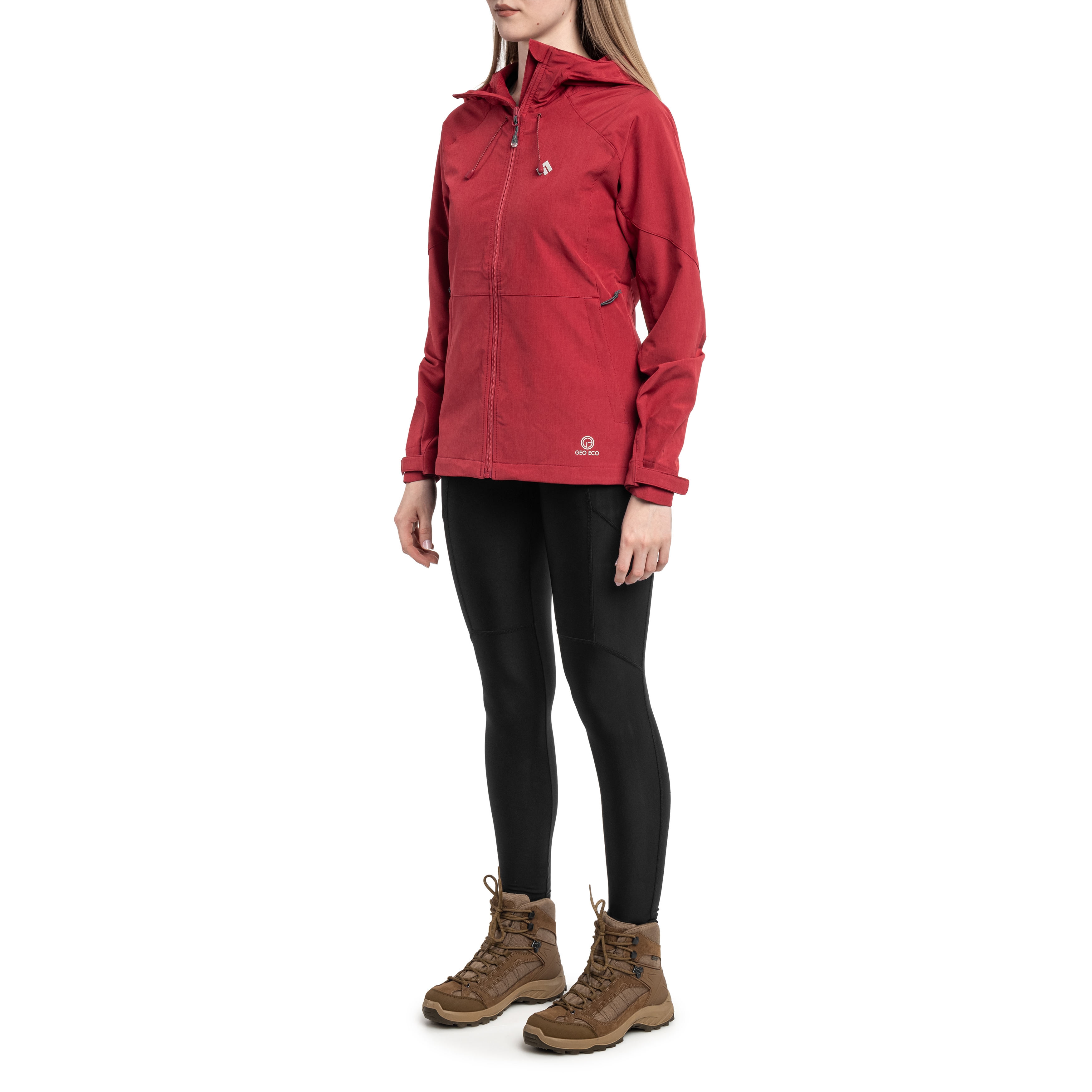 Veste pour femmes Softshell Majadita Alpinus - Raspberry