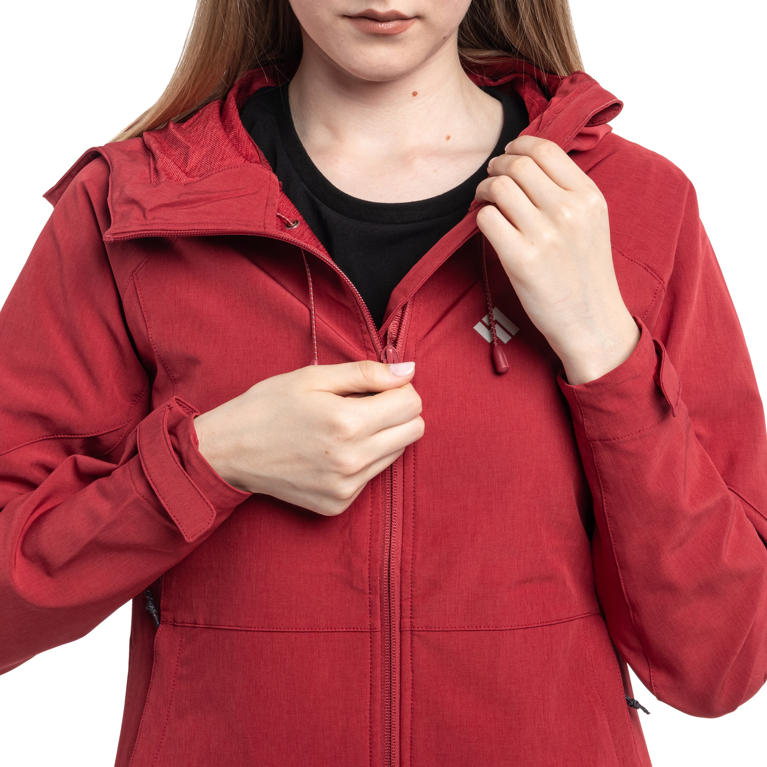 Veste pour femmes Softshell Majadita Alpinus - Raspberry