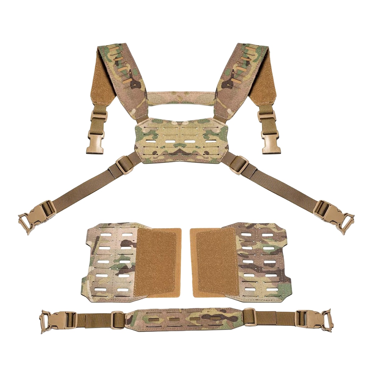 Harnais tactiques Chest Rig Conversion Kit Templar's Gear - MultiCam