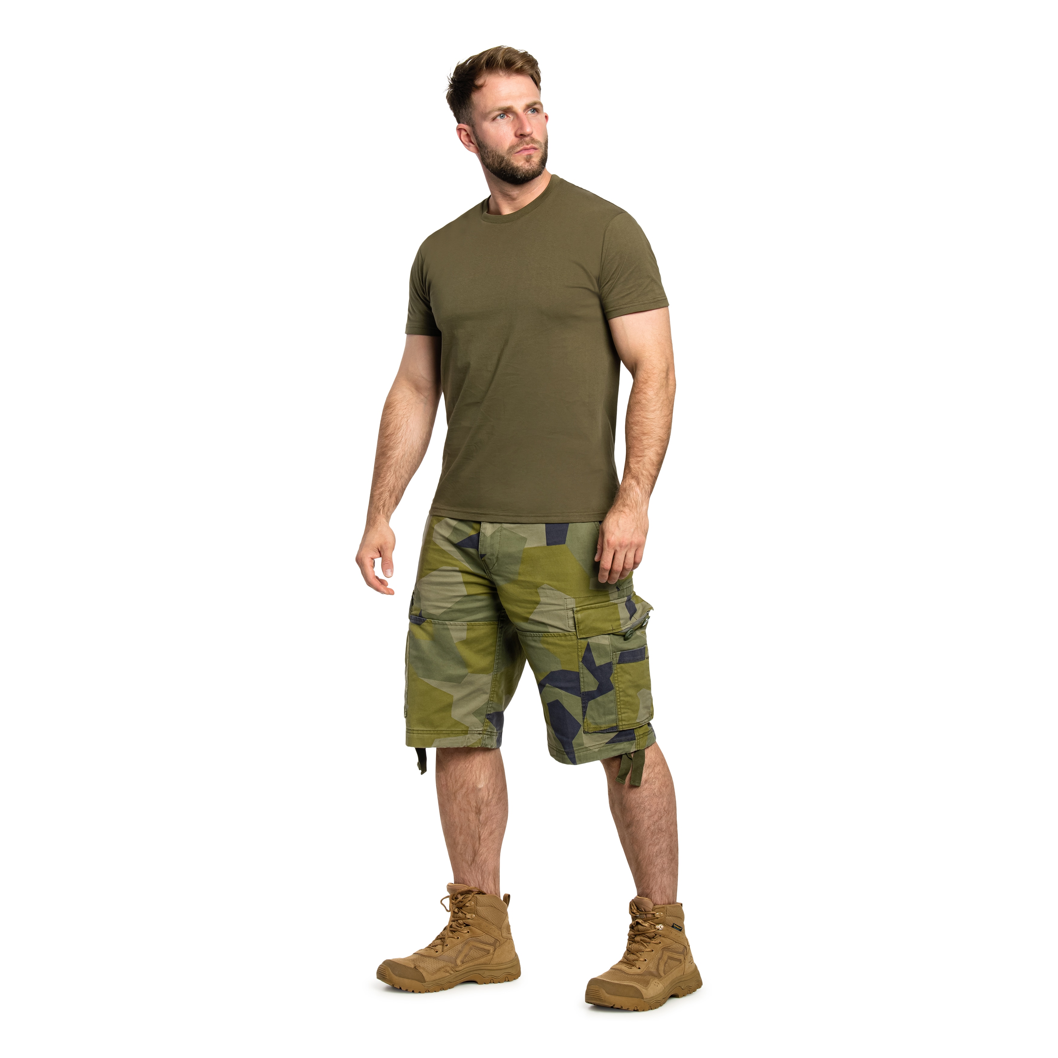 Short Vintage Classic Brandit - Swedish Camo