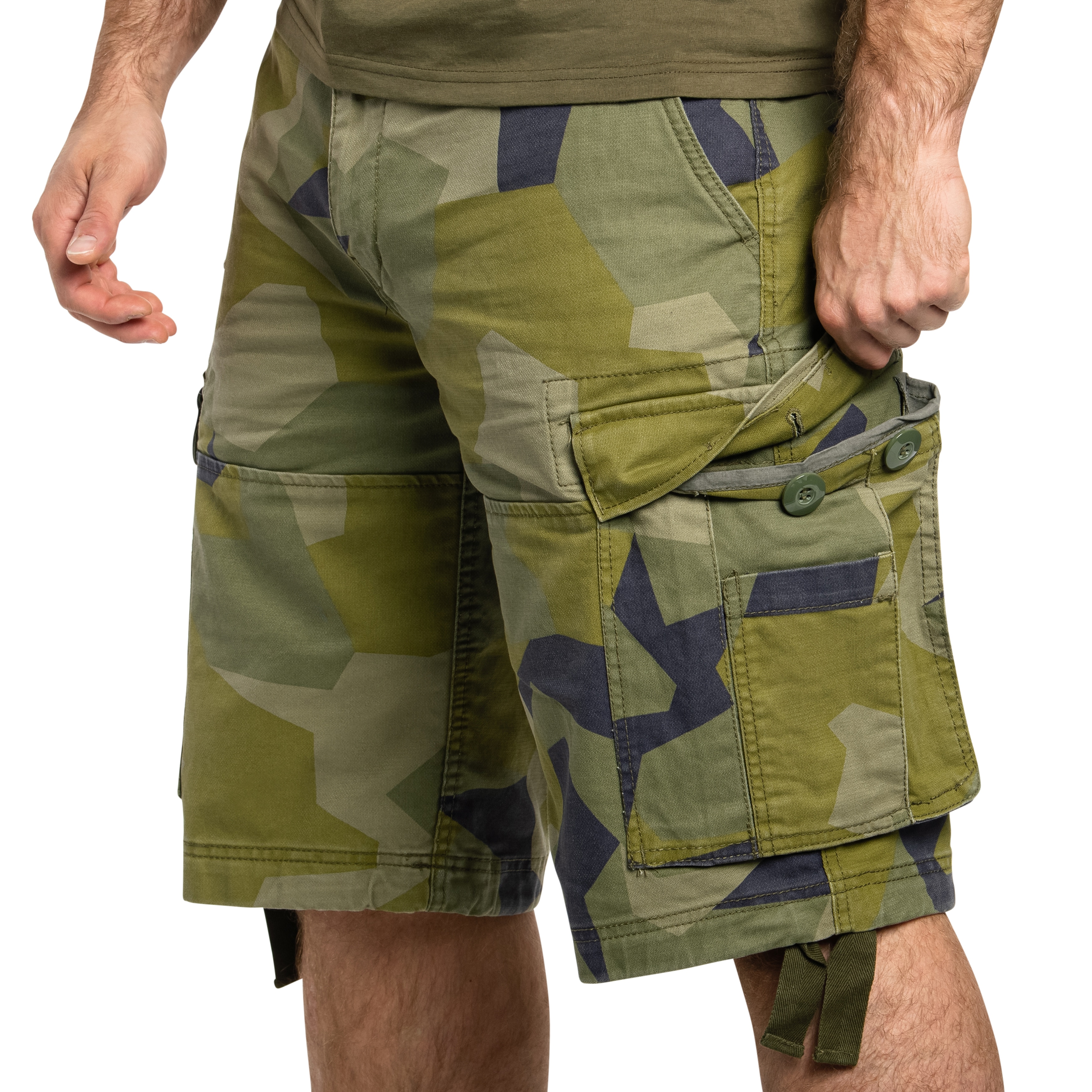 Short Vintage Classic Brandit - Swedish Camo