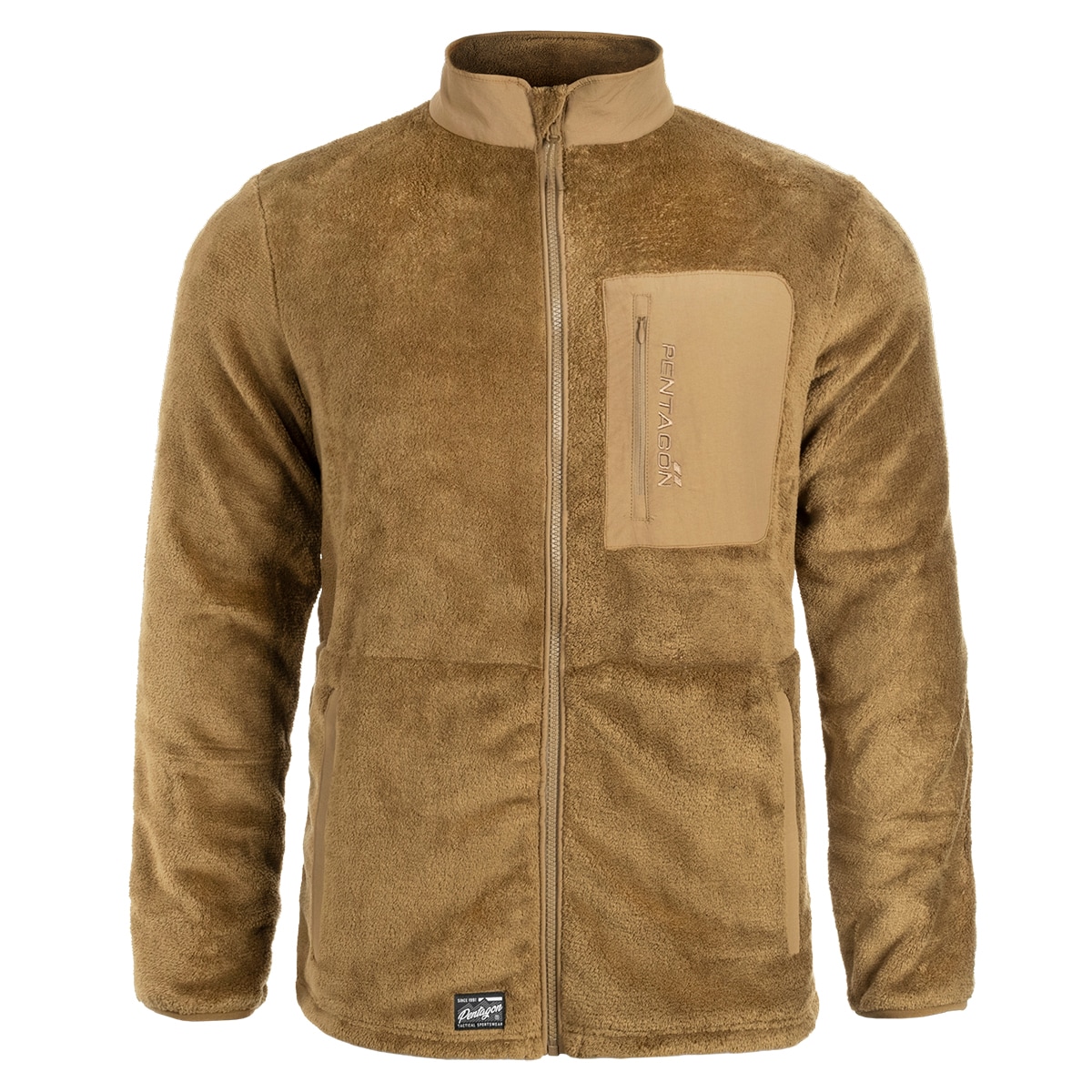 Polaire Grizzly Full Zip Pentagon - Coyote