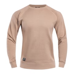 Sweatshirt Hawk Blank Pentagon - Tan Brown